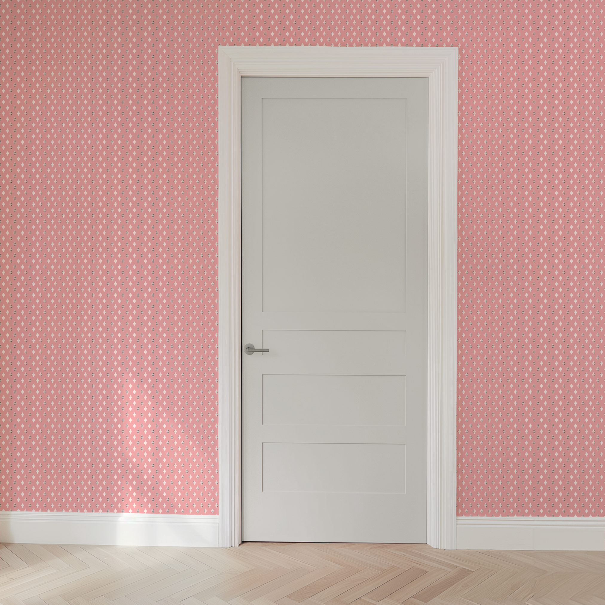 wallpaper door mockup
