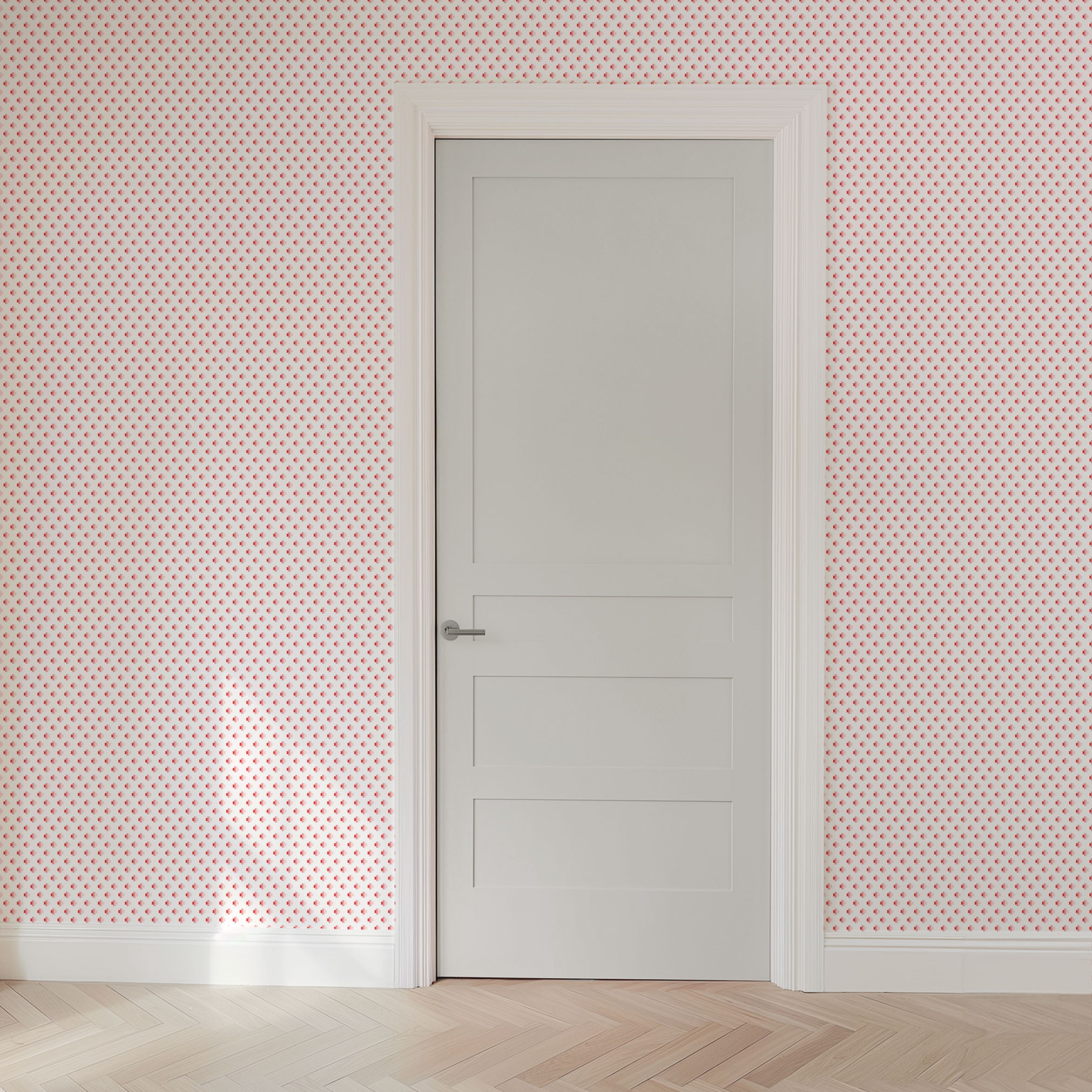 wallpaper door mockup