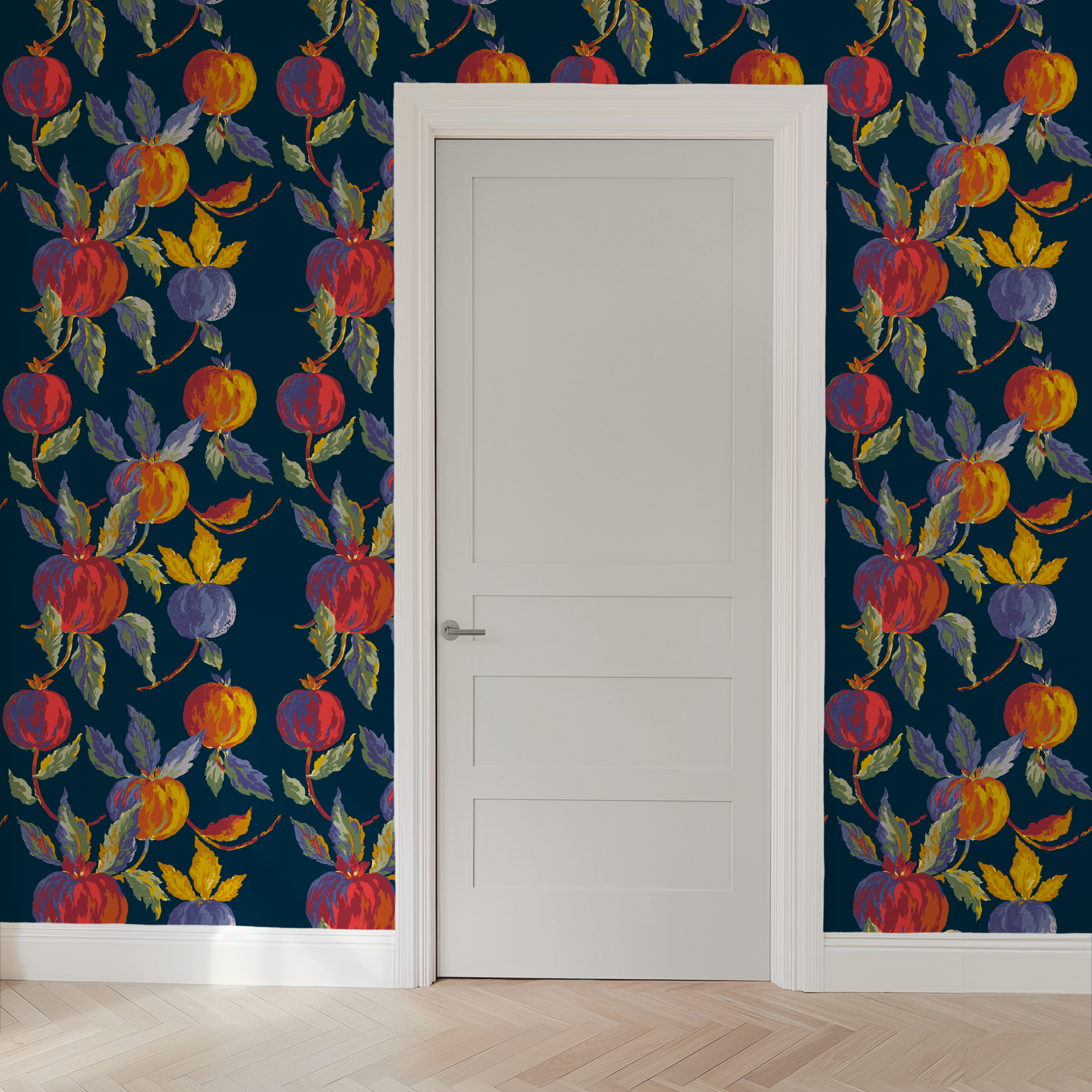 wallpaper door mockup