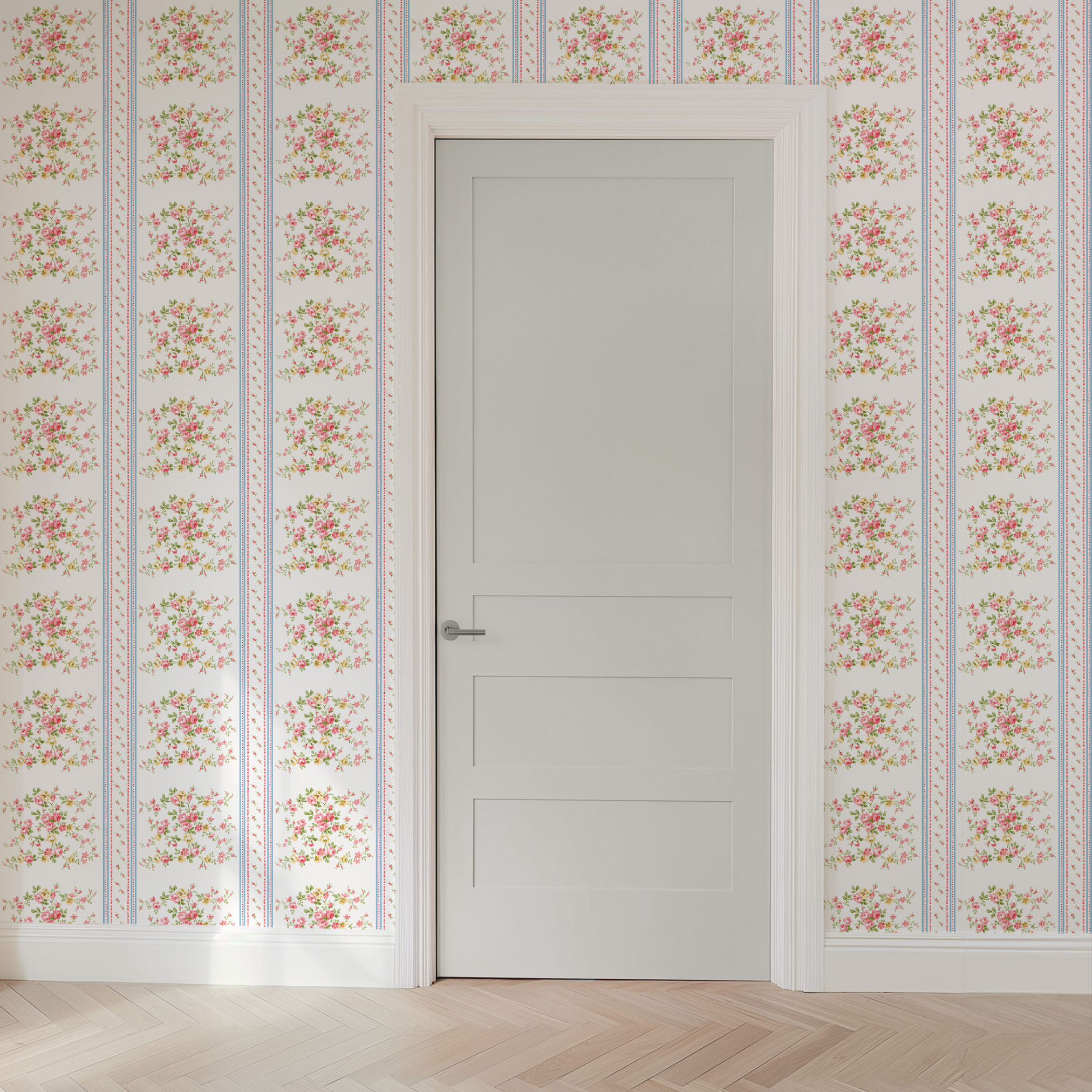 wallpaper door mockup