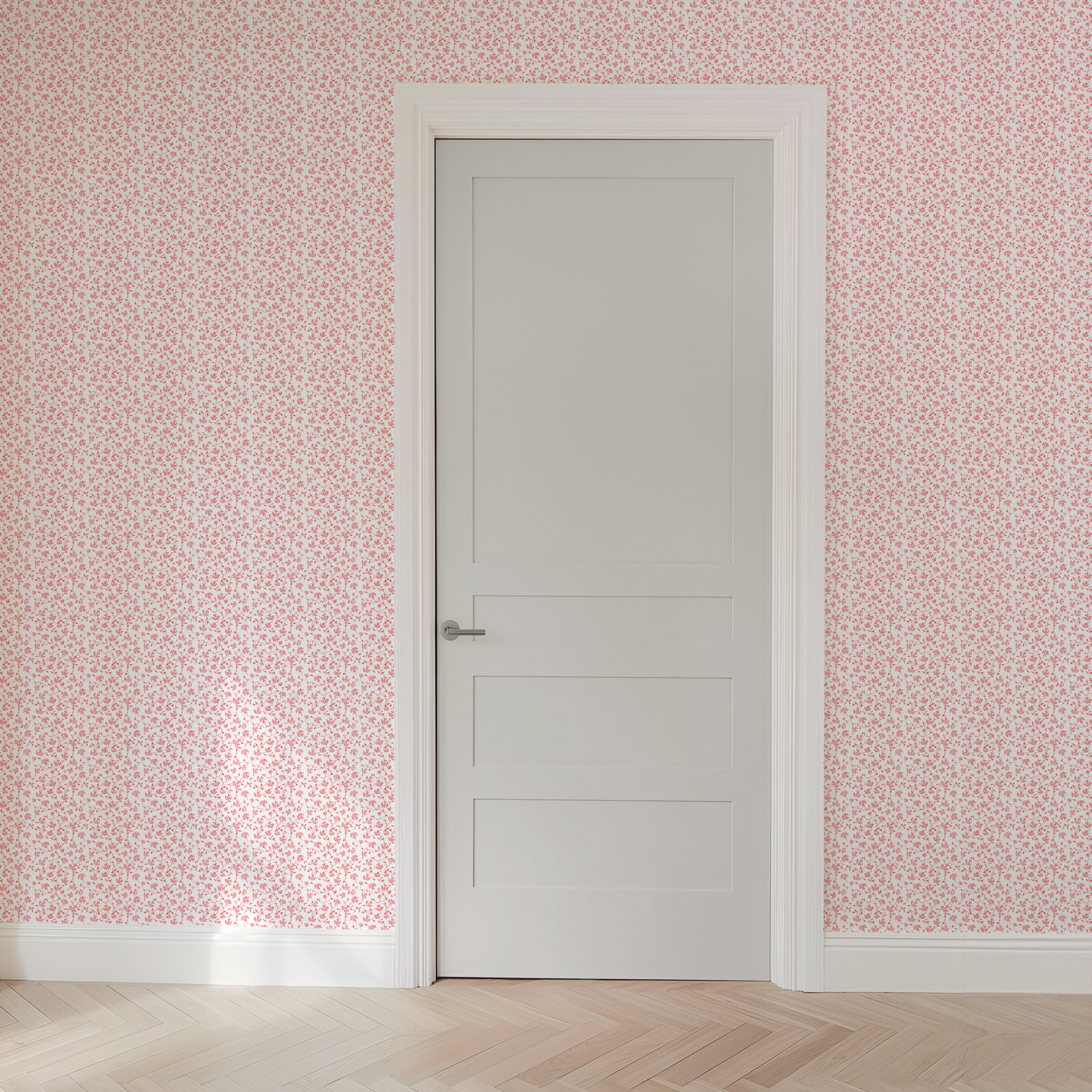 wallpaper door mockup
