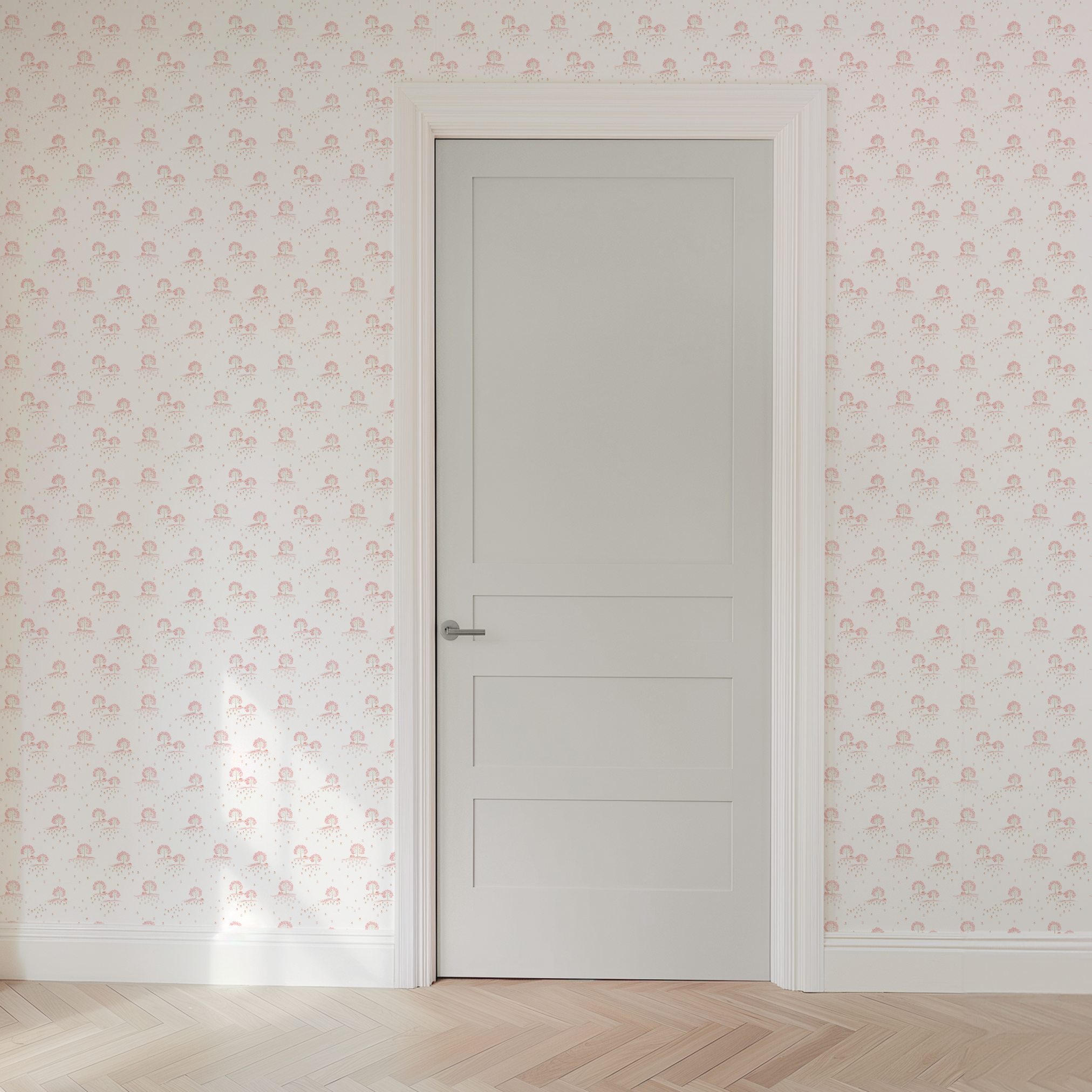 wallpaper door mockup