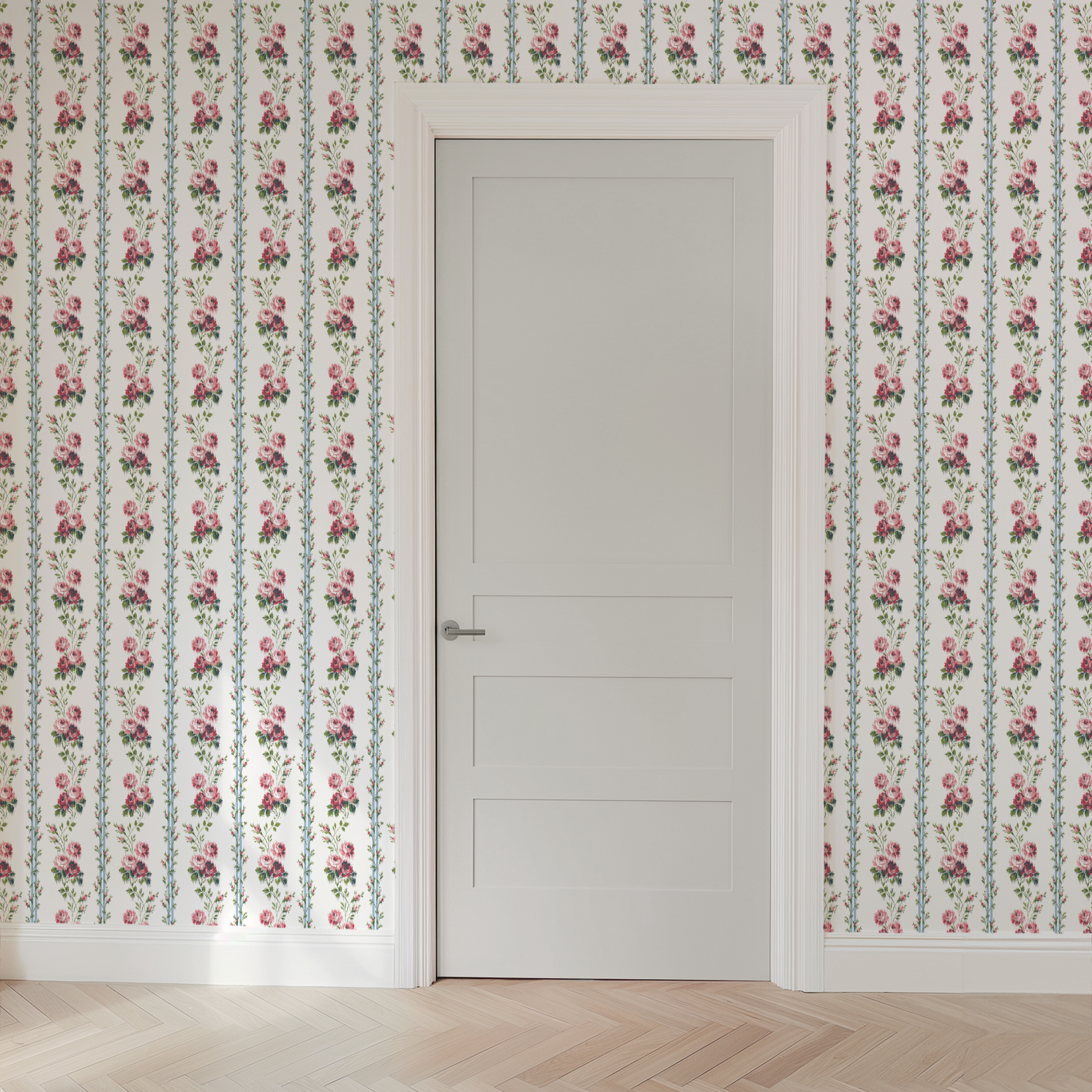 wallpaper door mockup
