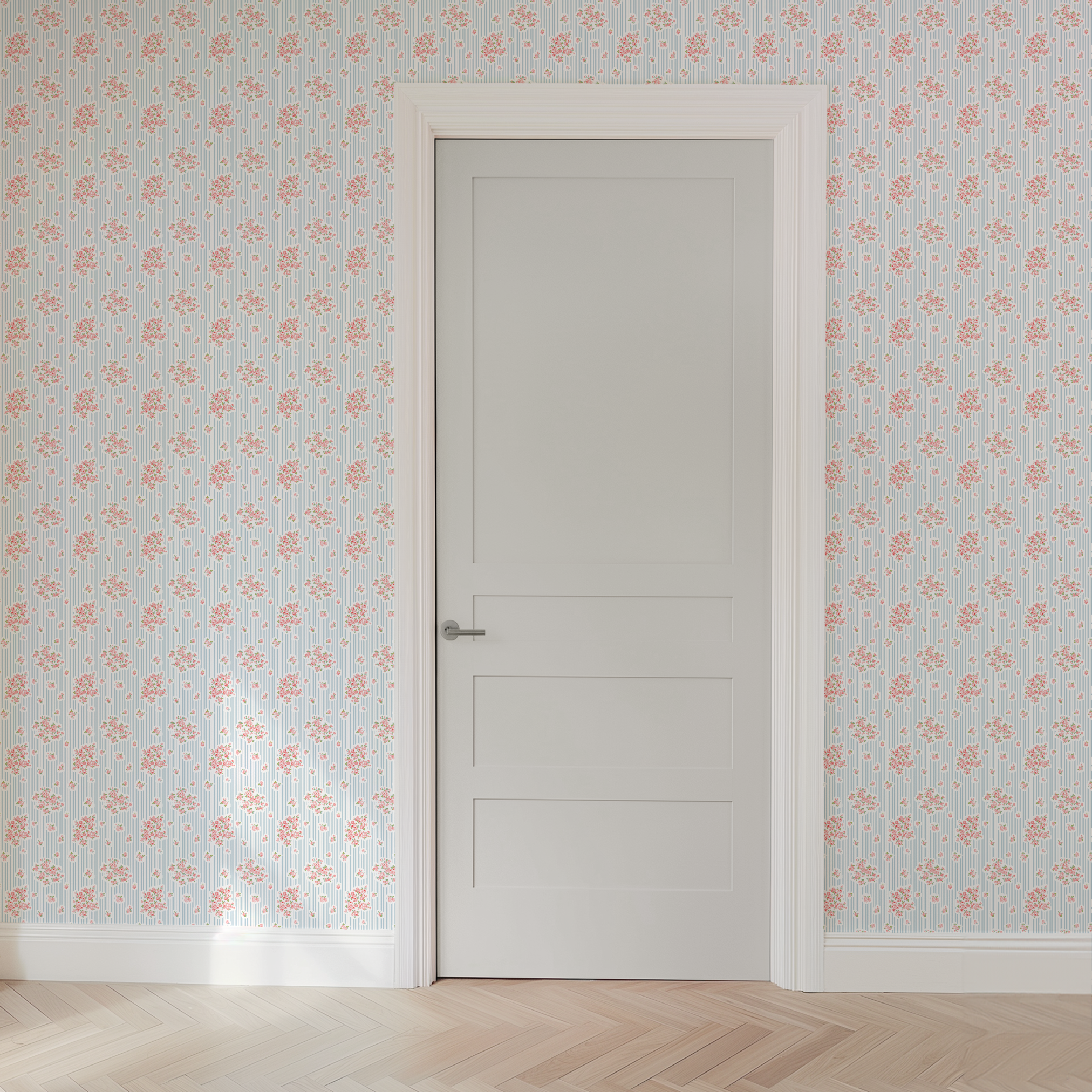 wallpaper door mockup