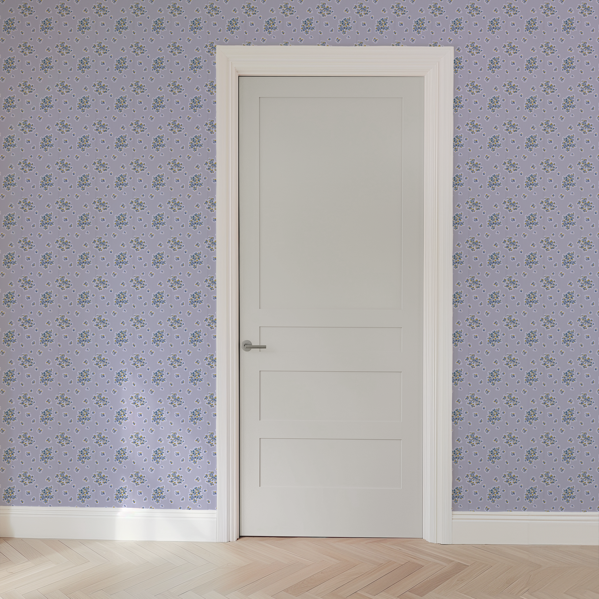wallpaper door mockup