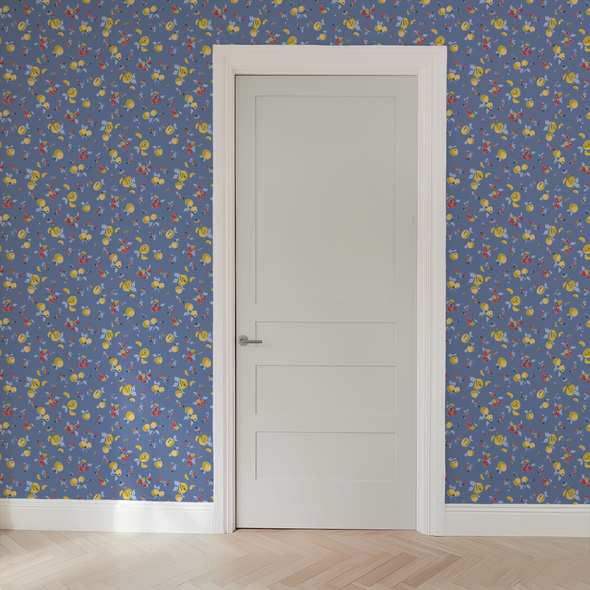 wallpaper door mockup