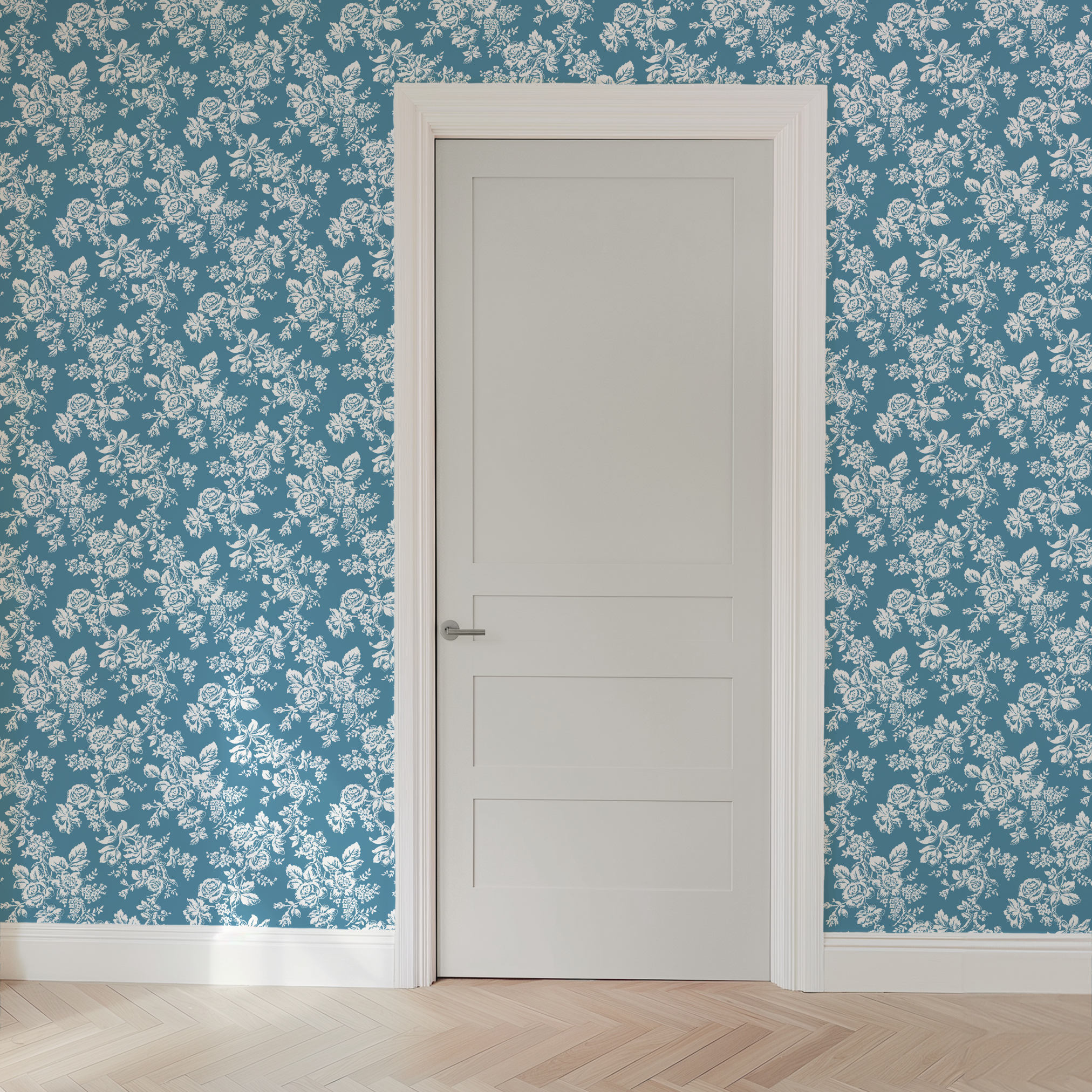 wallpaper door mockup