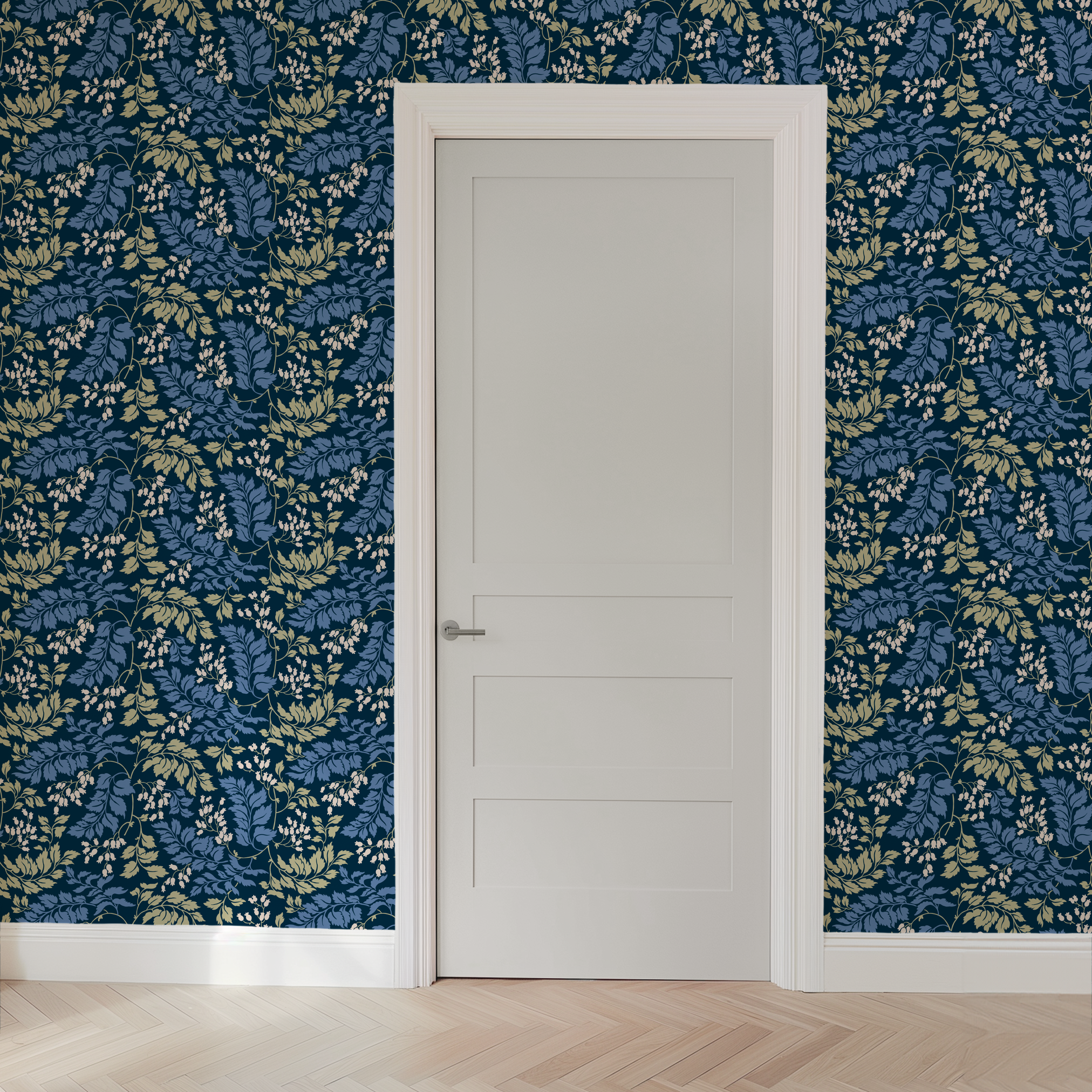 wallpaper door mockup