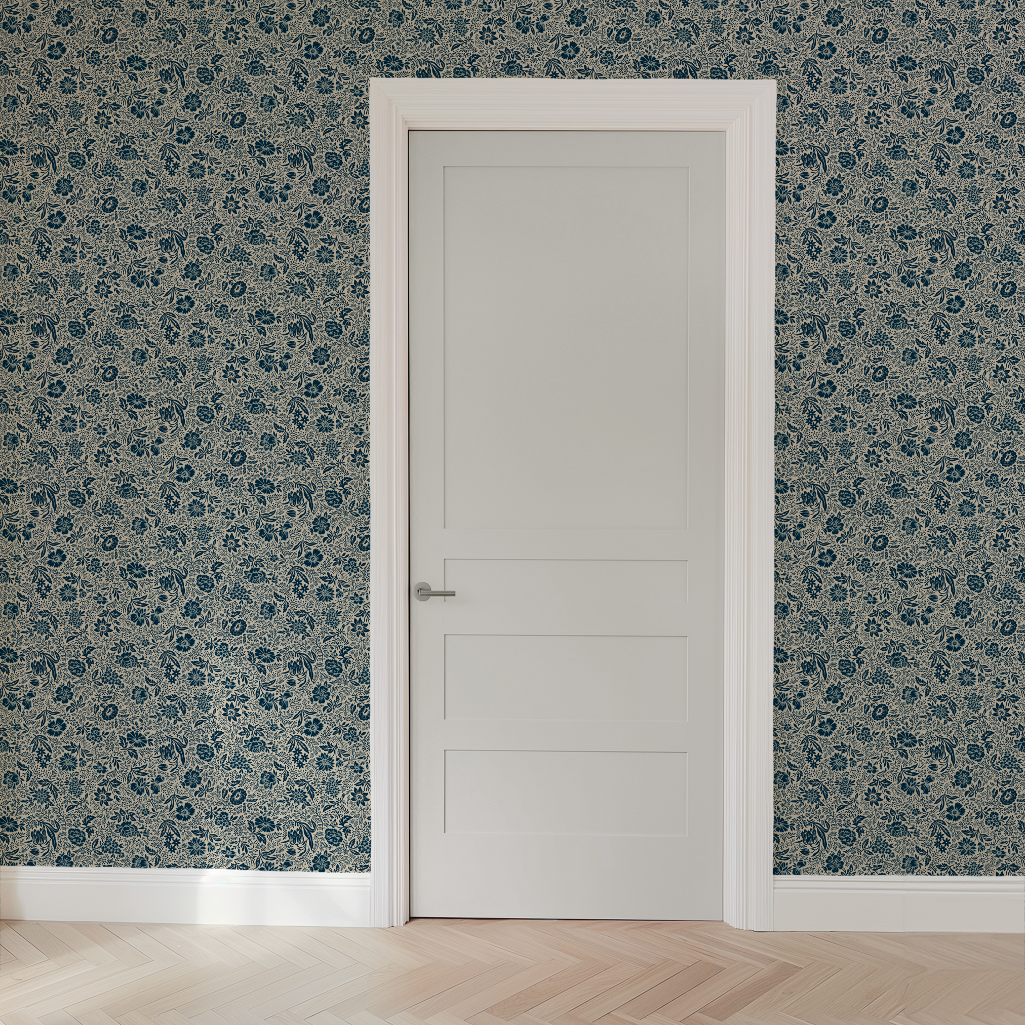 wallpaper door mockup