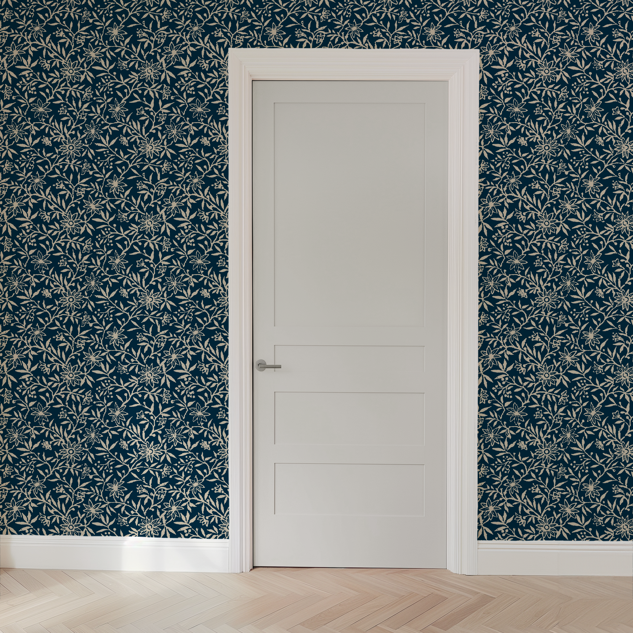wallpaper door mockup
