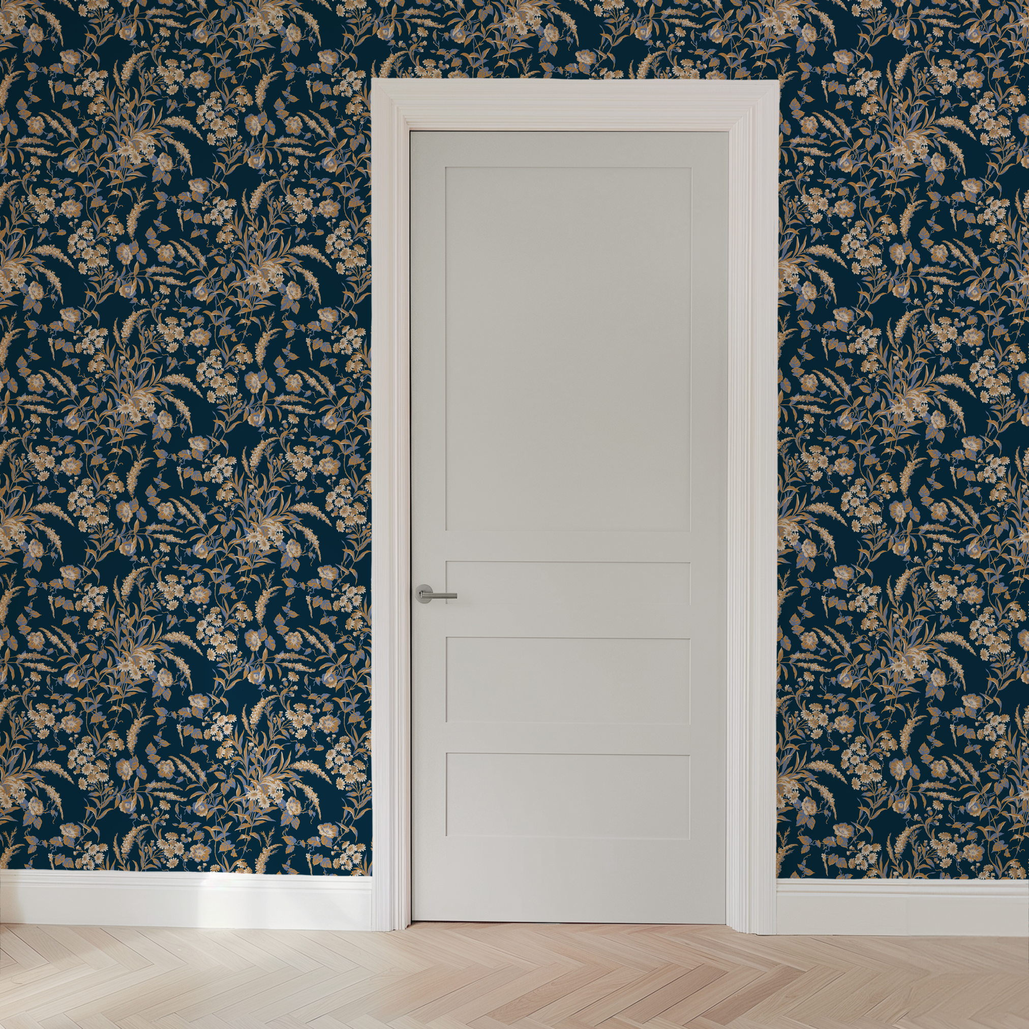 wallpaper door mockup