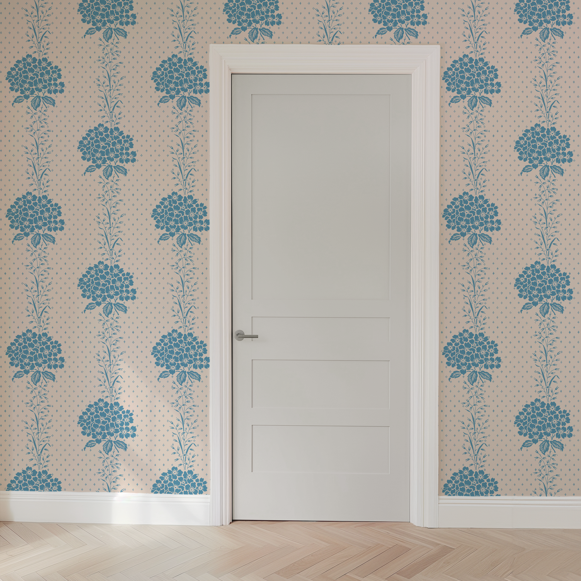 wallpaper door mockup