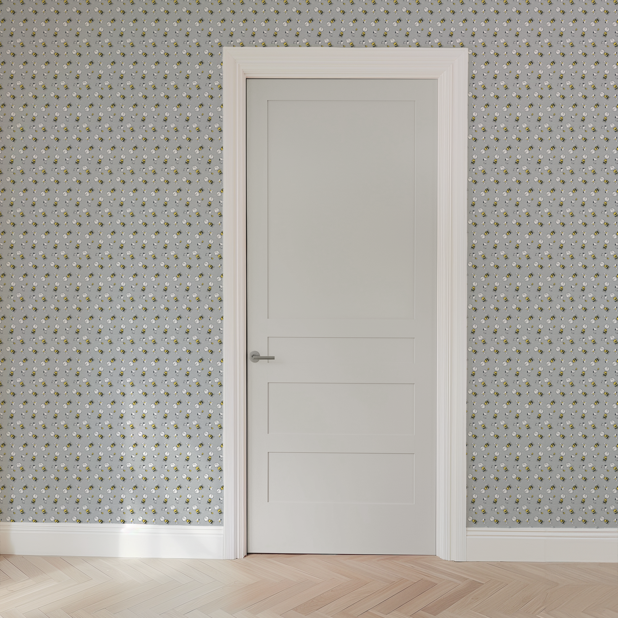 wallpaper door mockup