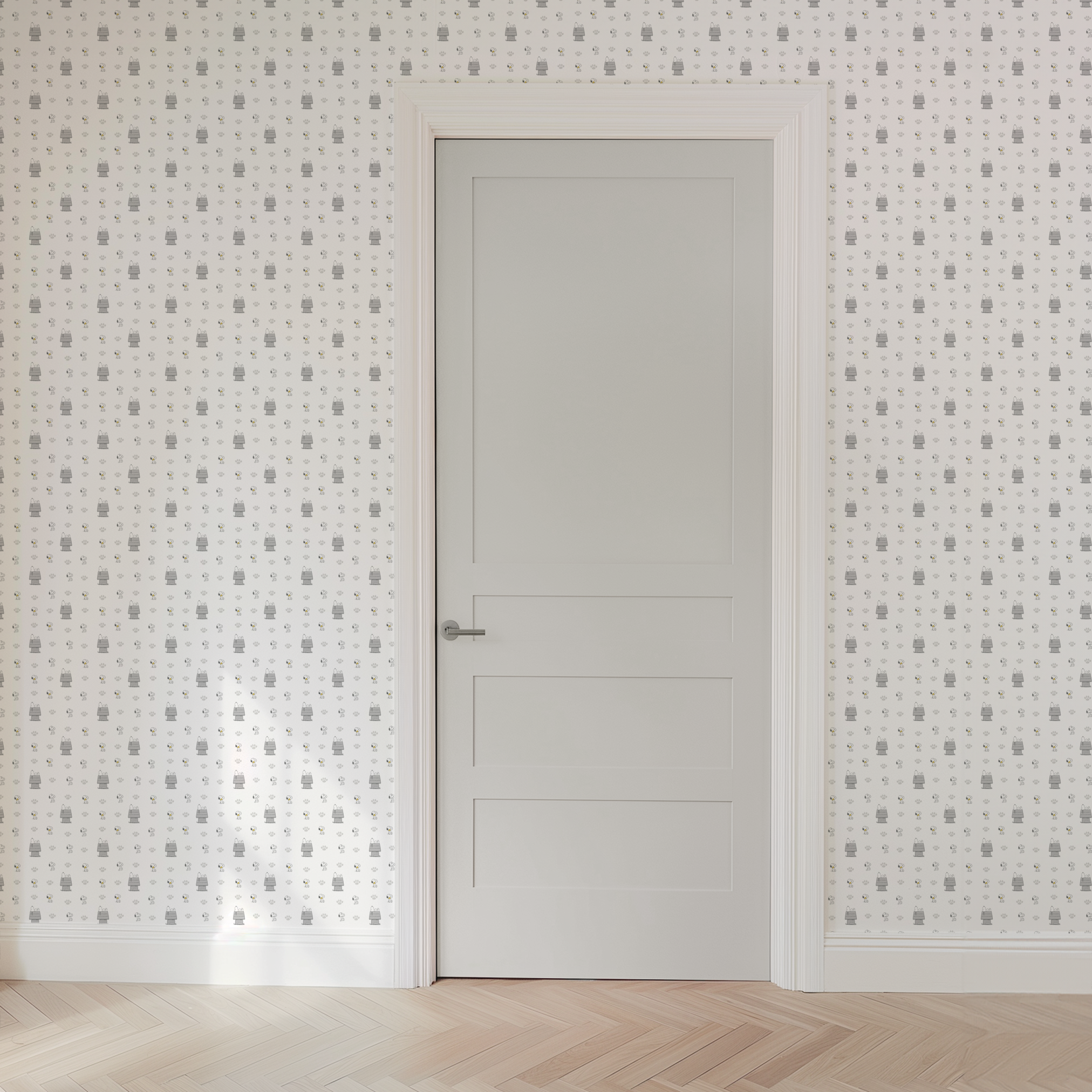 wallpaper door mockup