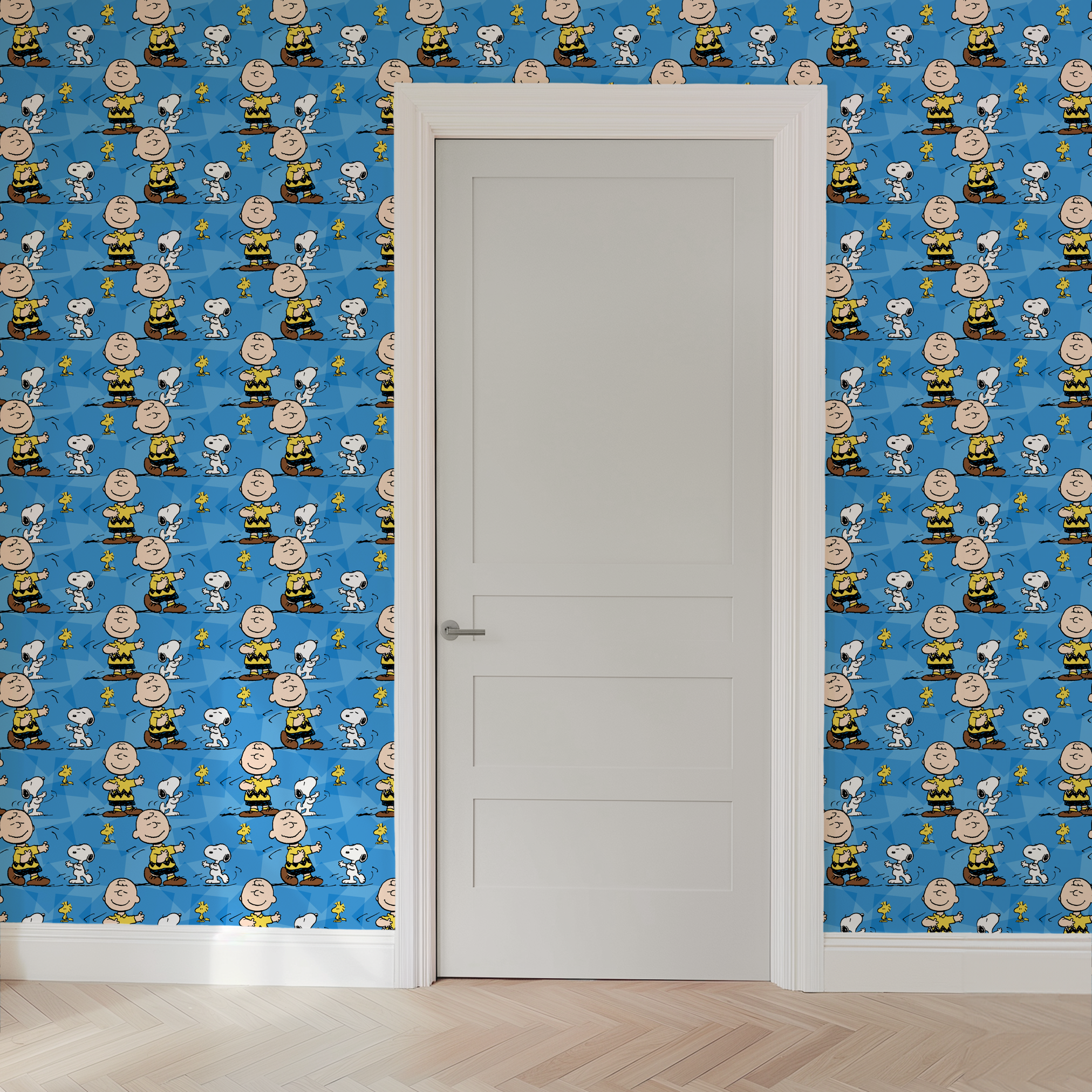 wallpaper door mockup