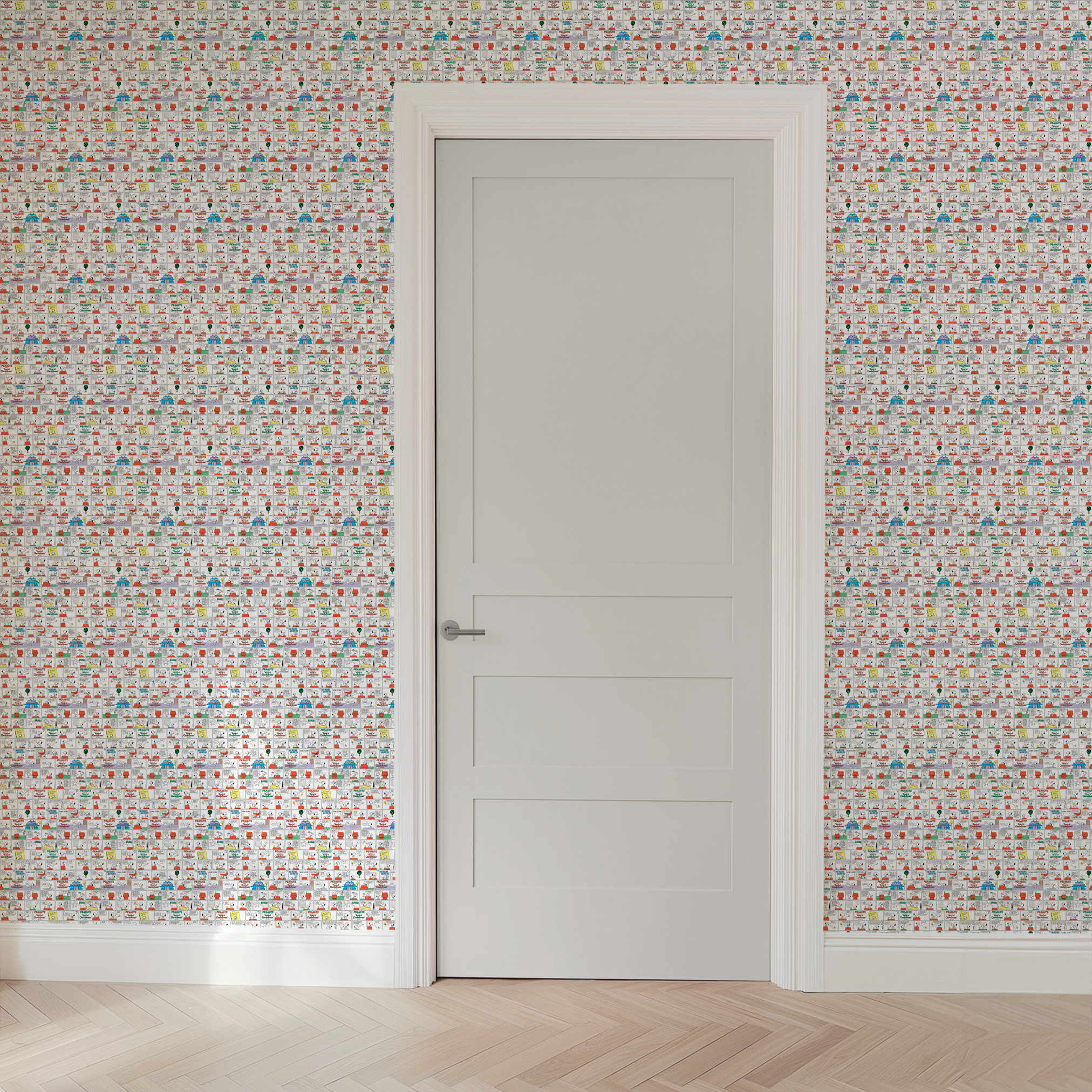 wallpaper door mockup