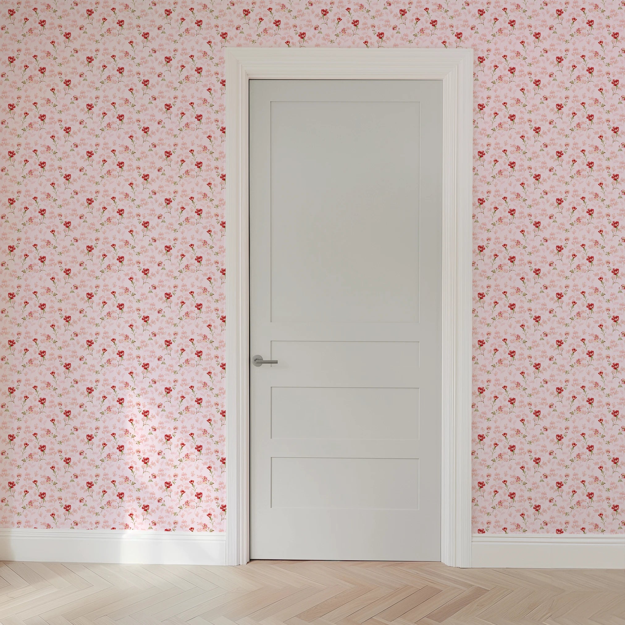 wallpaper door mockup