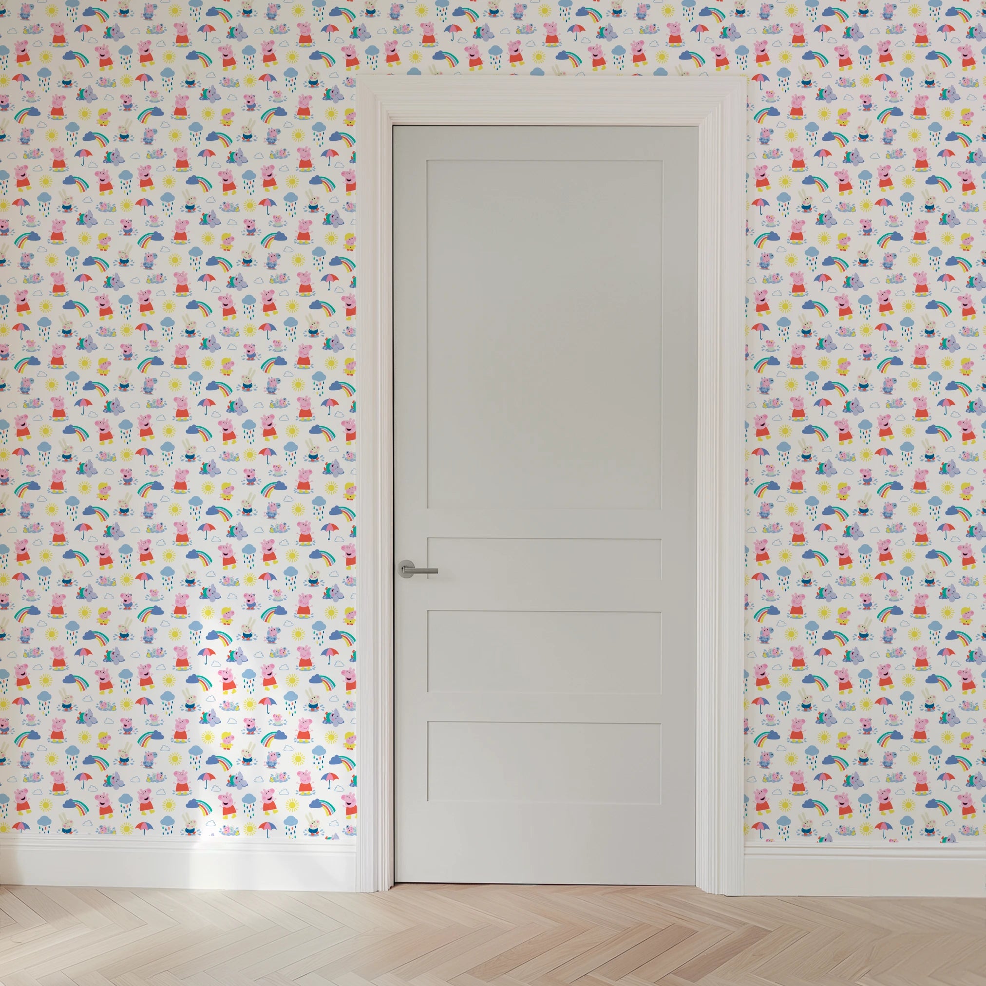wallpaper door mockup