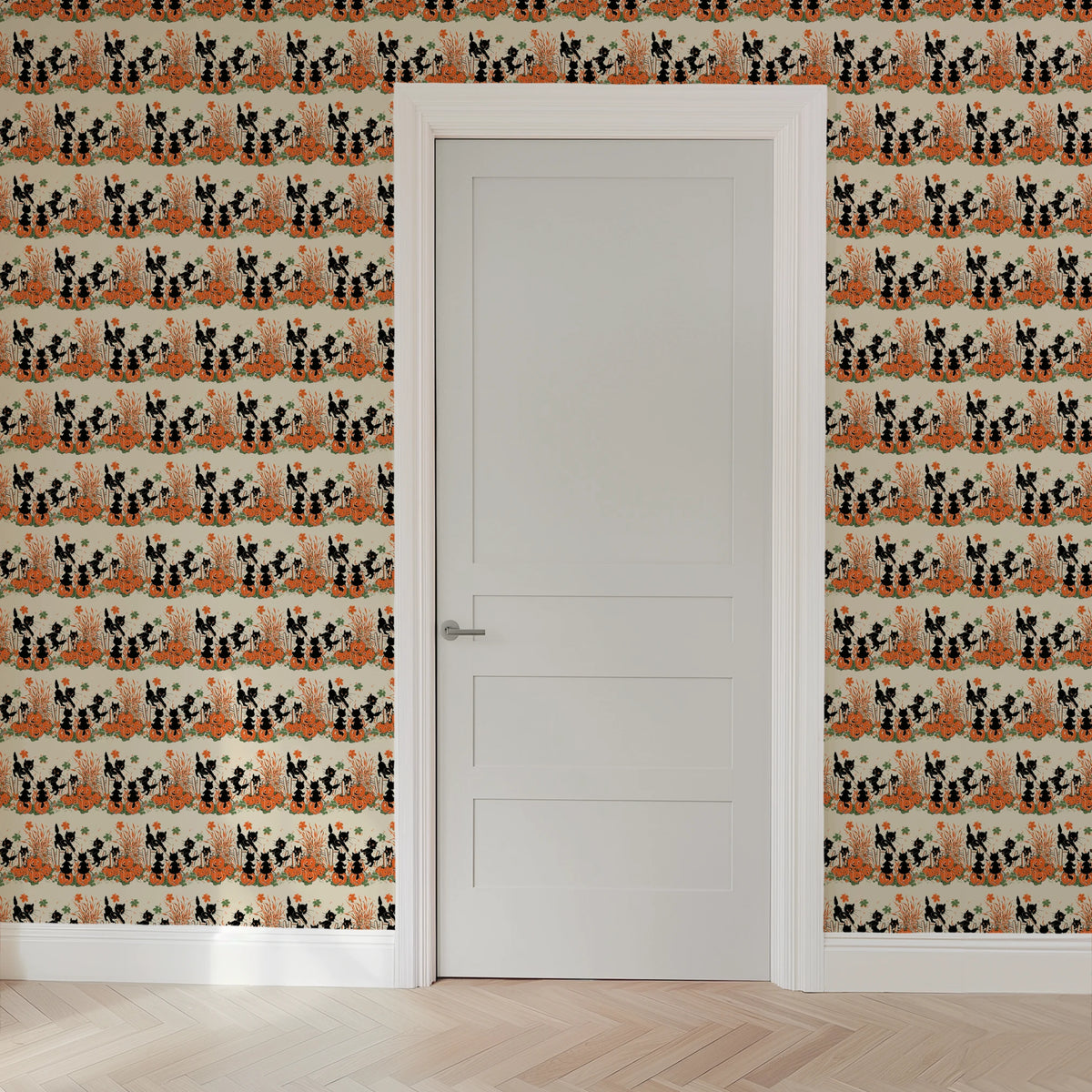 Spooky Cats on Casperita Wallpaper