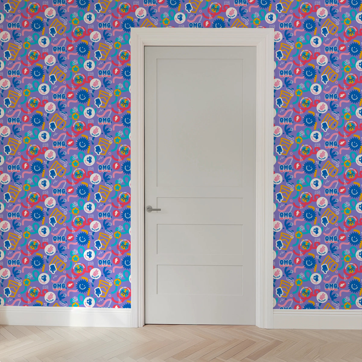 Hasbro Play-Doh Observe and Learn on Purple Wallpaper