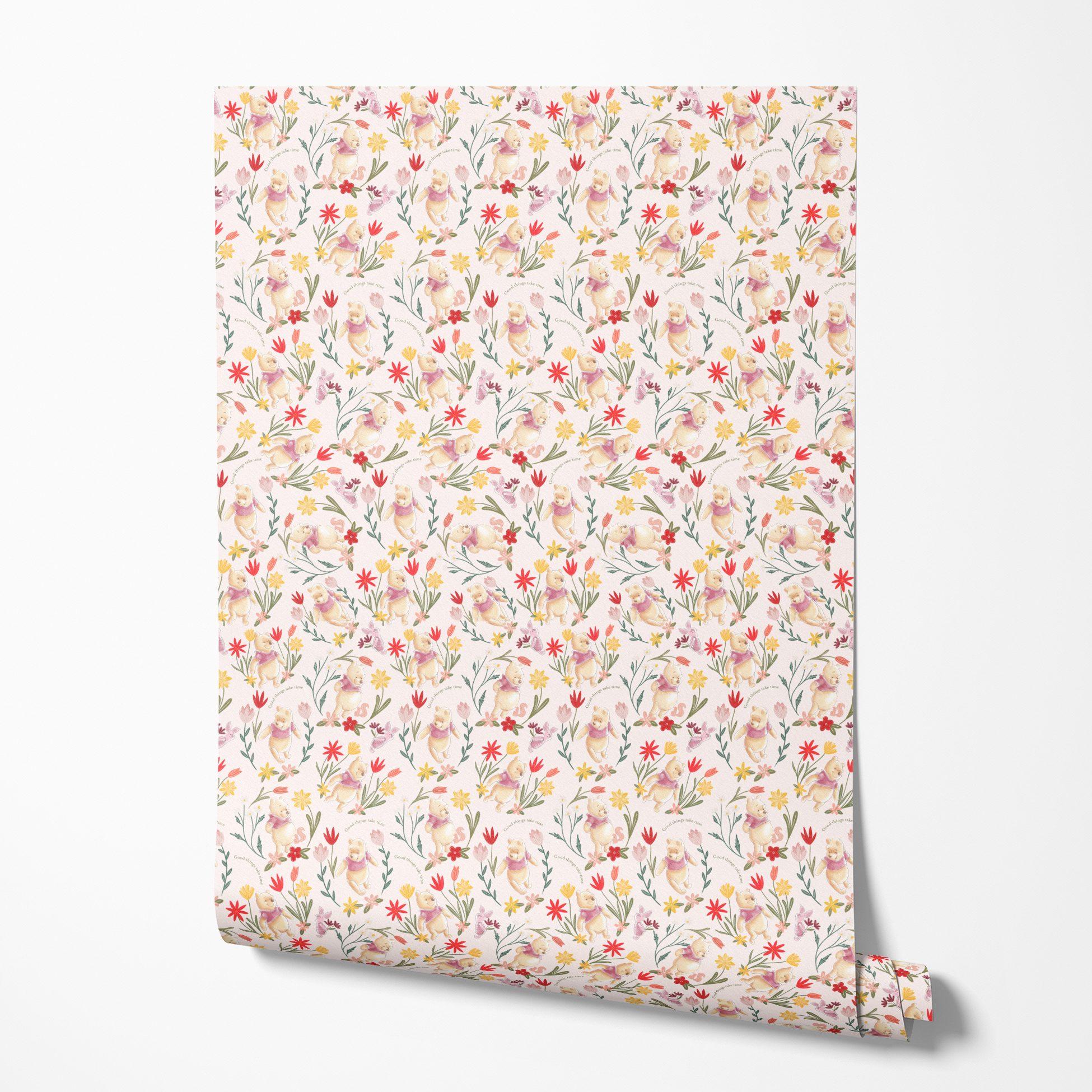 wallpaper roll mockup