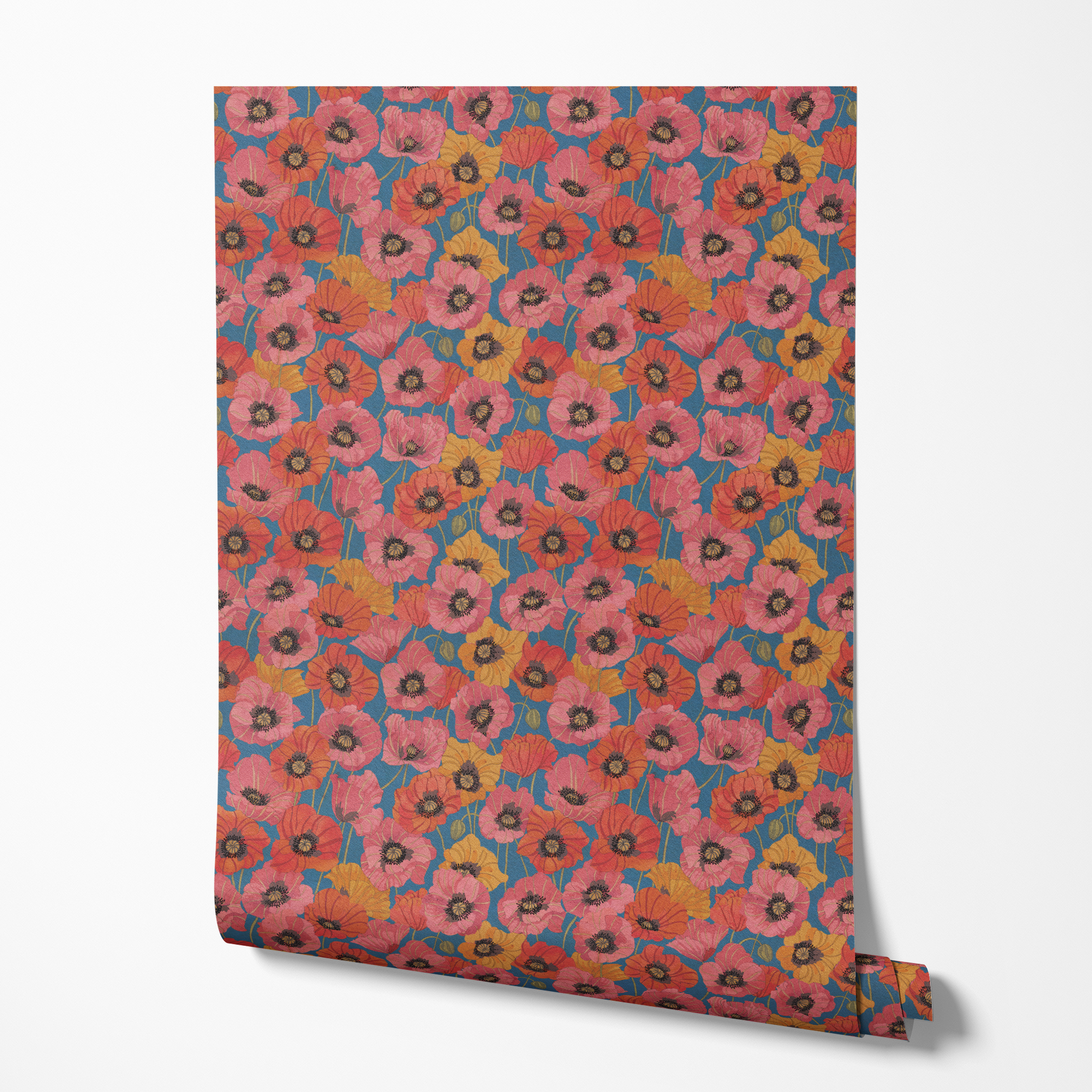 wallpaper roll mockup