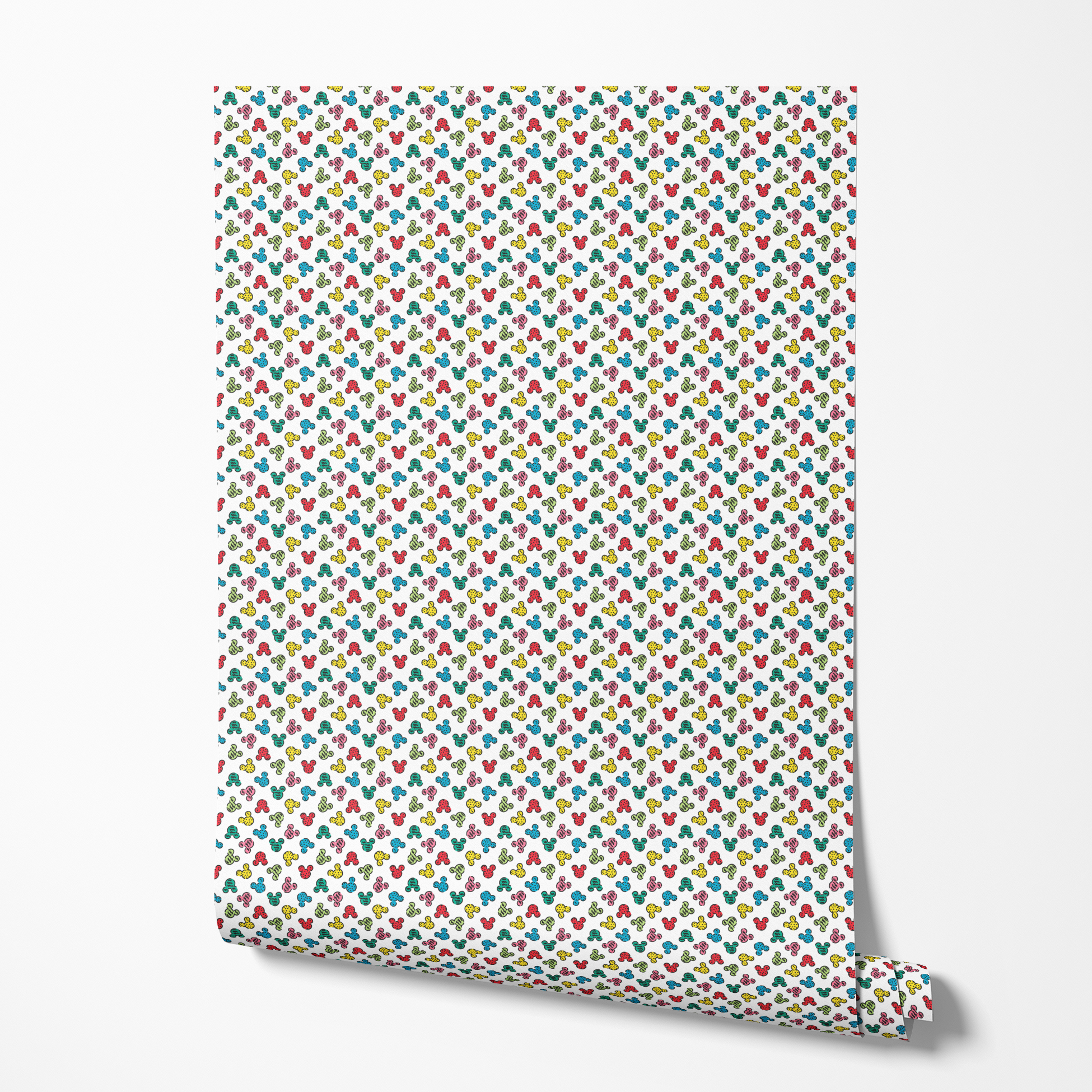 wallpaper roll mockup