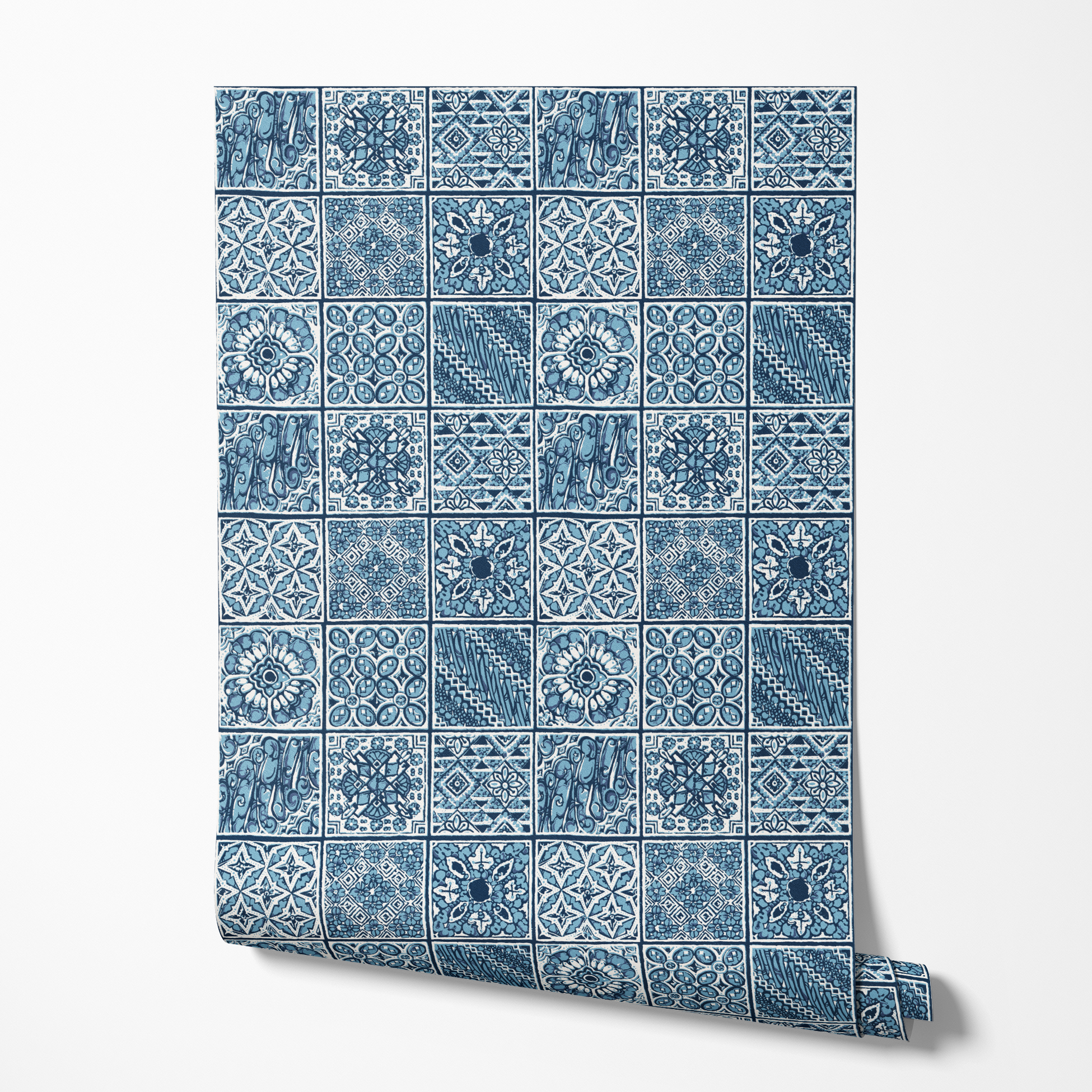 wallpaper roll mockup