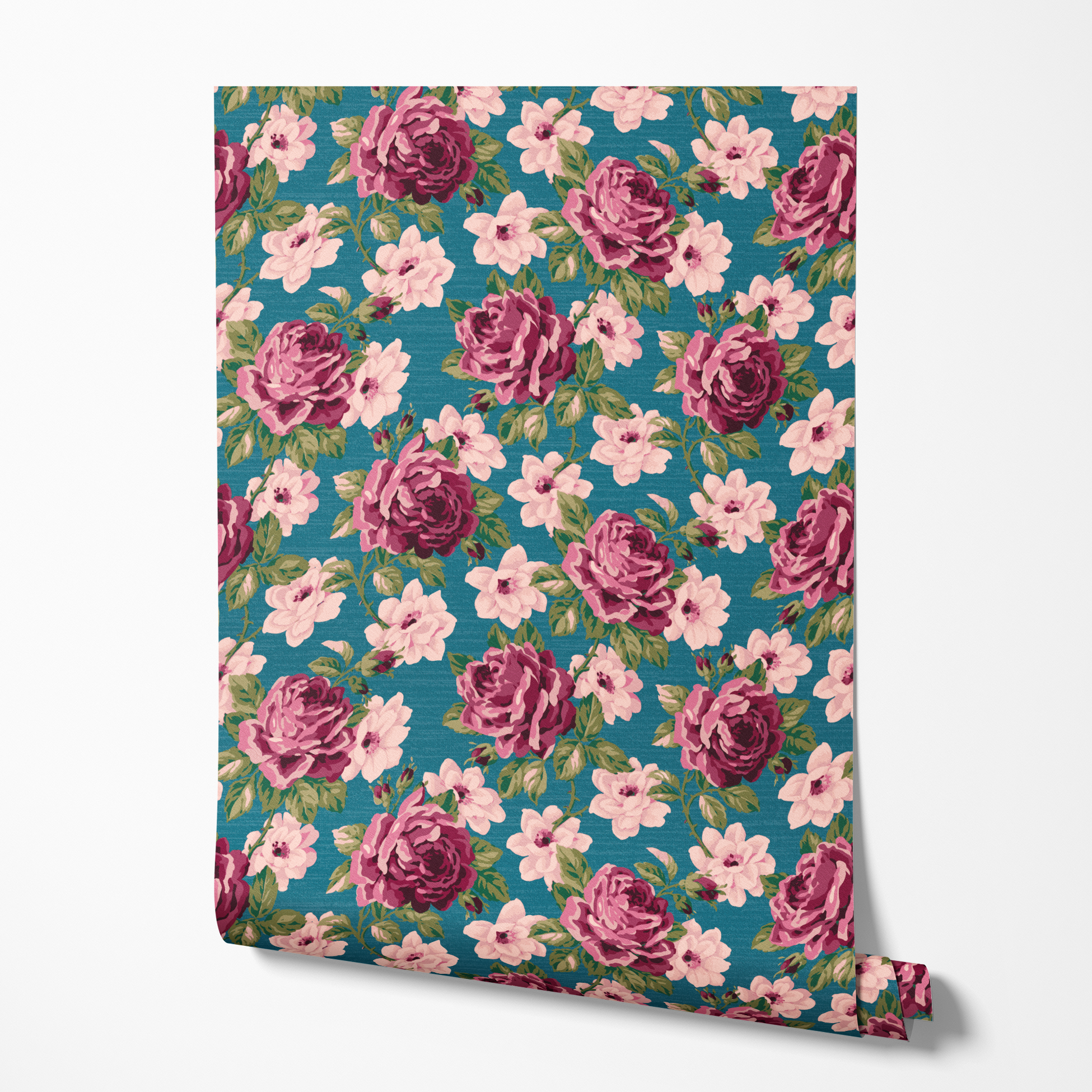 wallpaper roll mockup