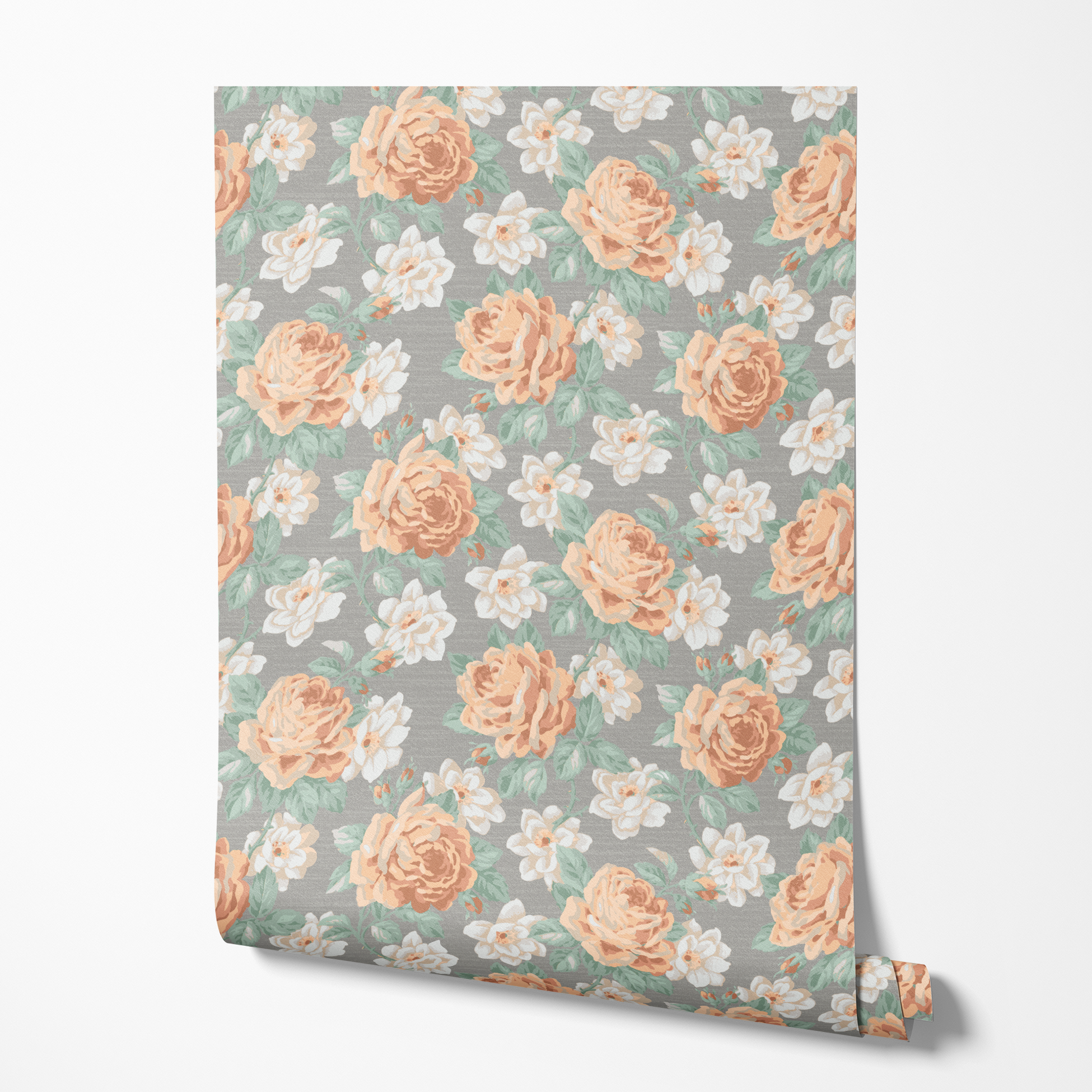 wallpaper roll mockup