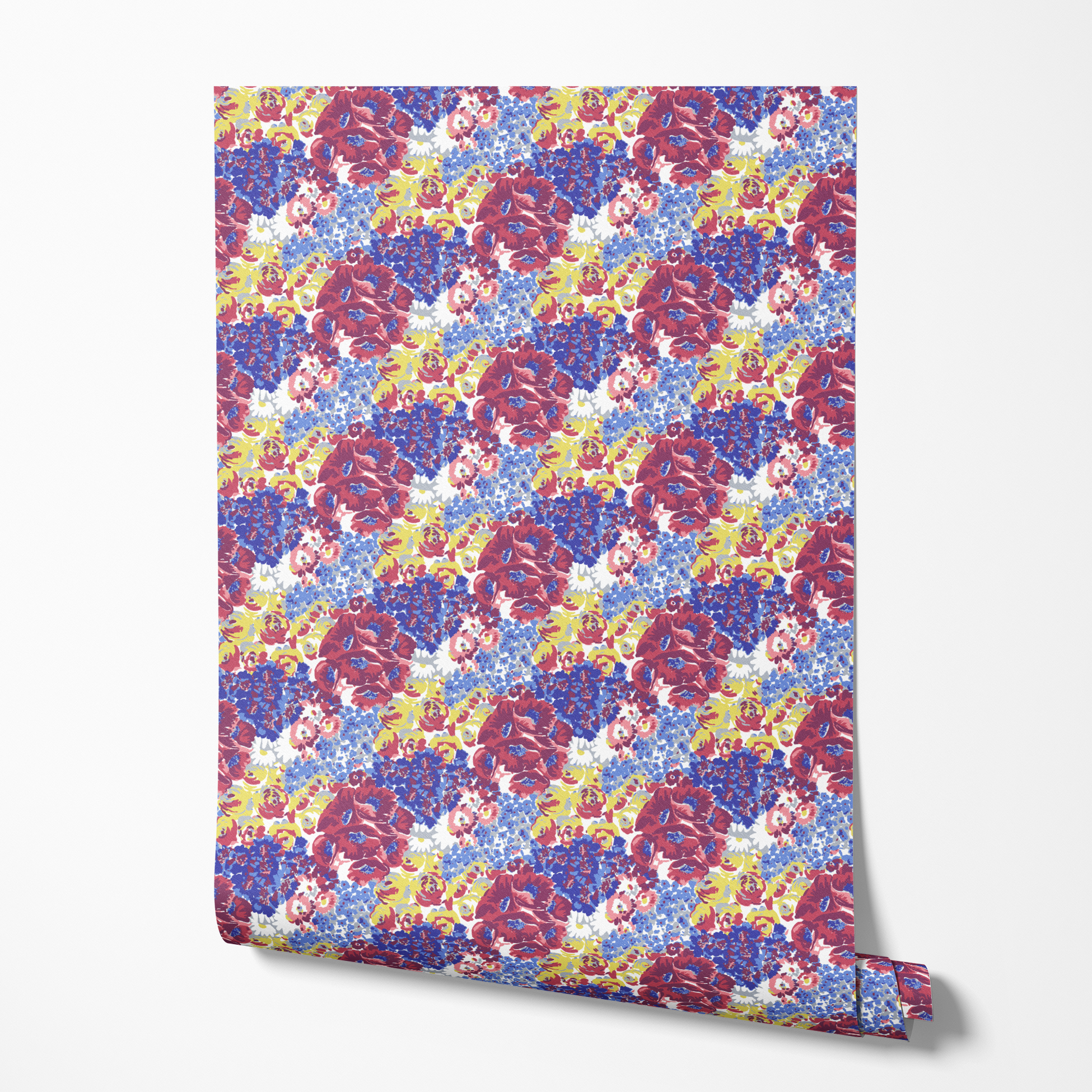 wallpaper roll mockup