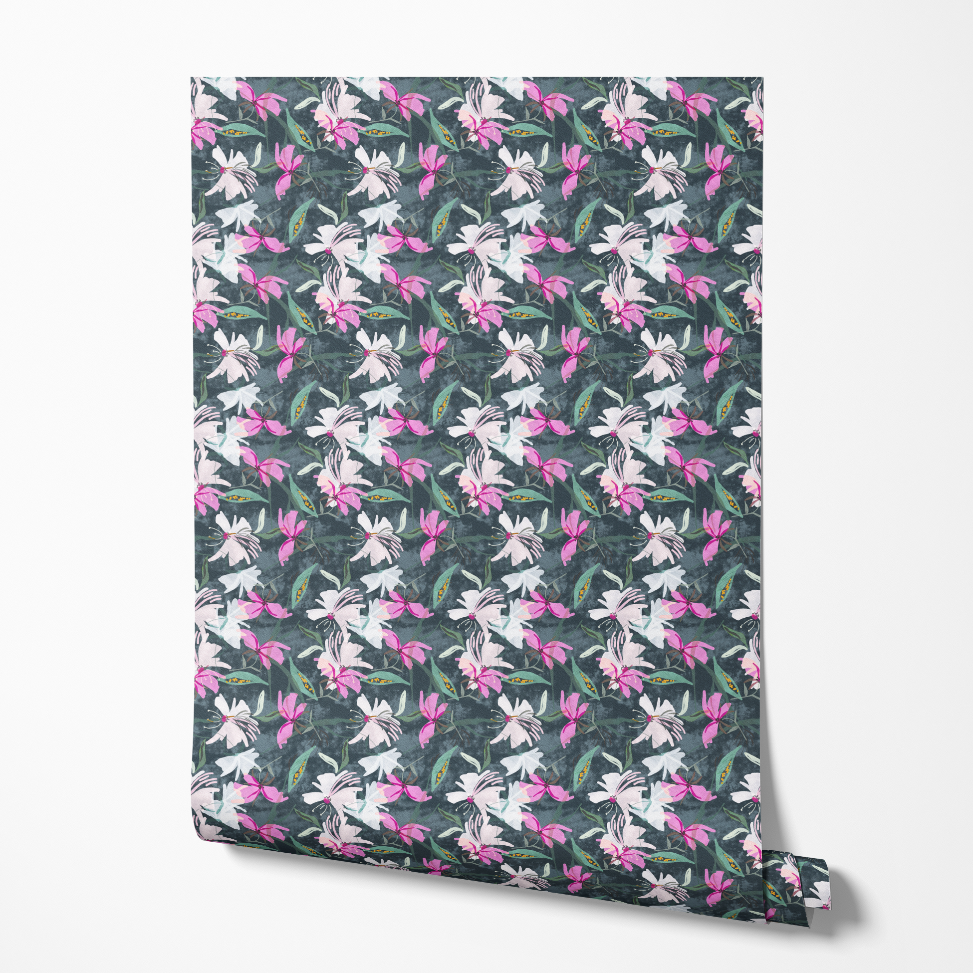 wallpaper roll mockup