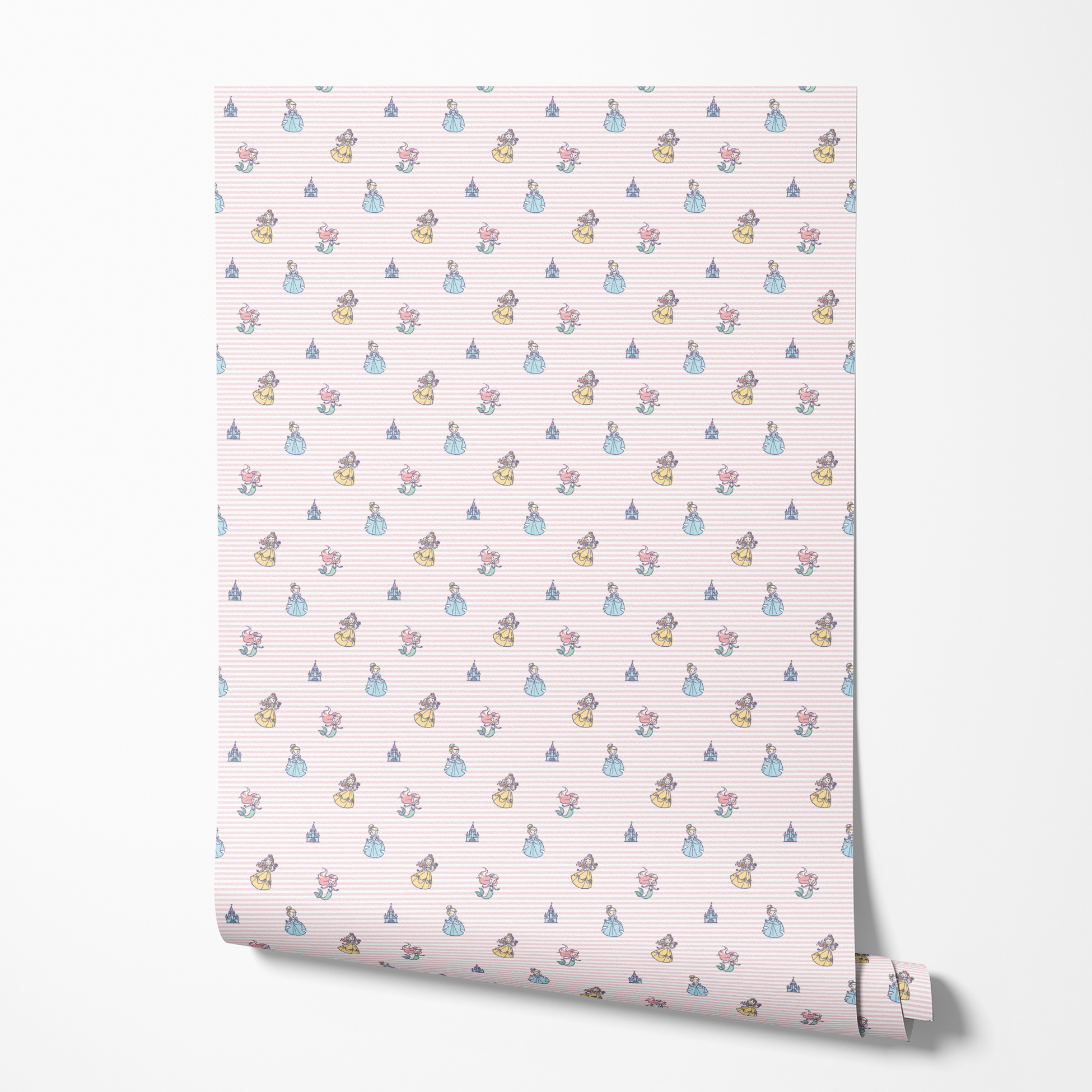 wallpaper roll mockup