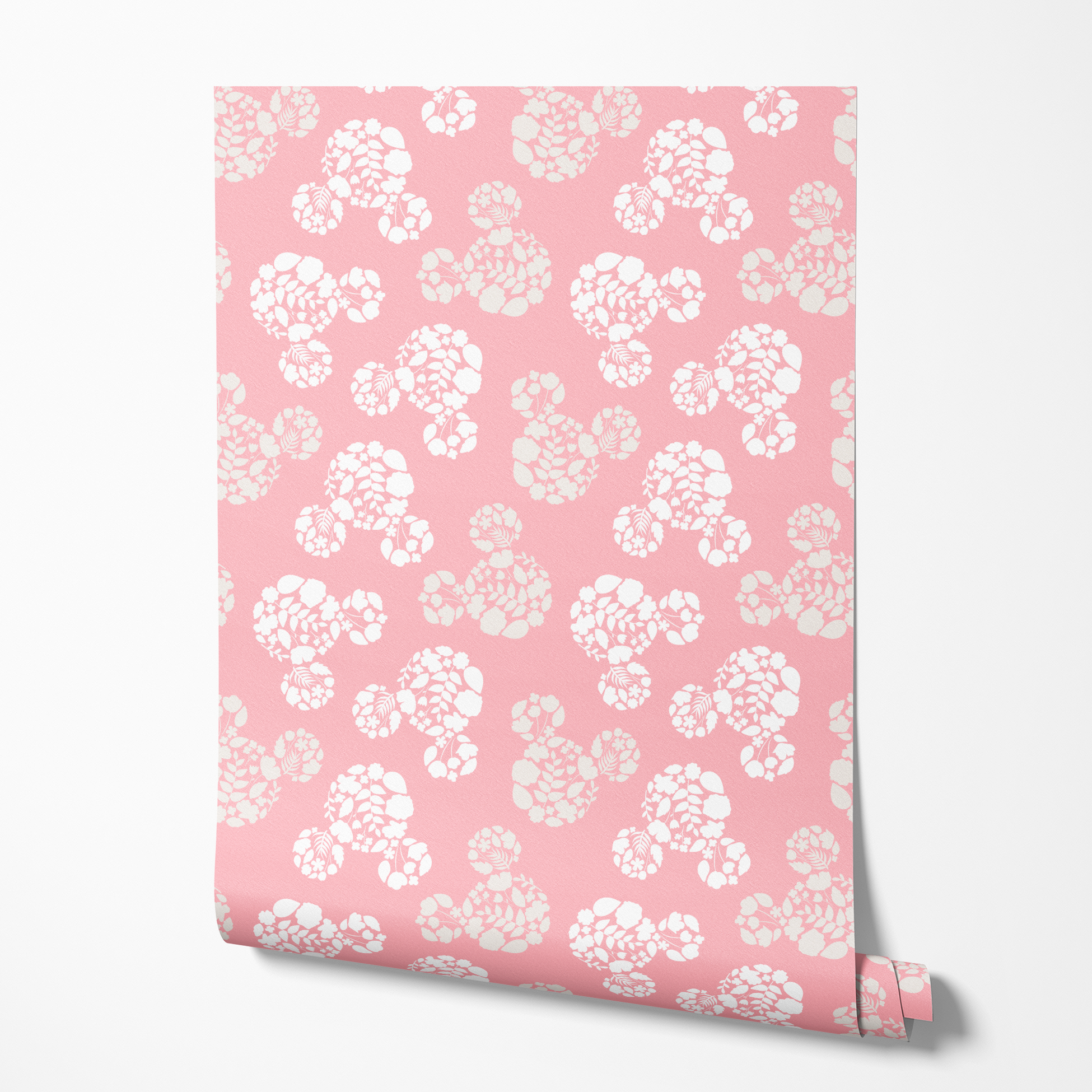 wallpaper roll mockup