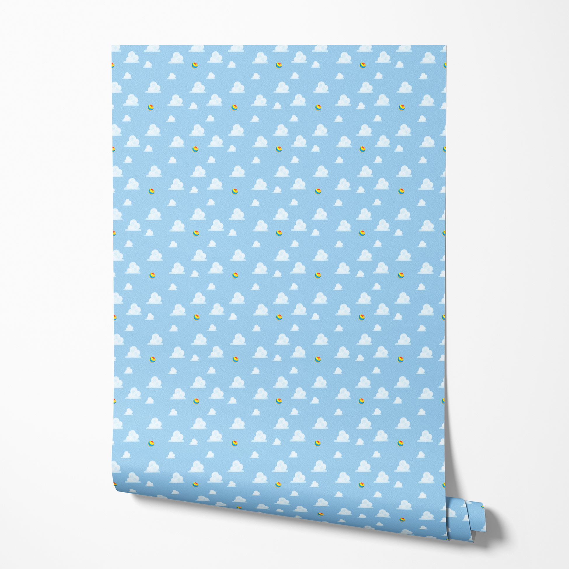 wallpaper roll mockup