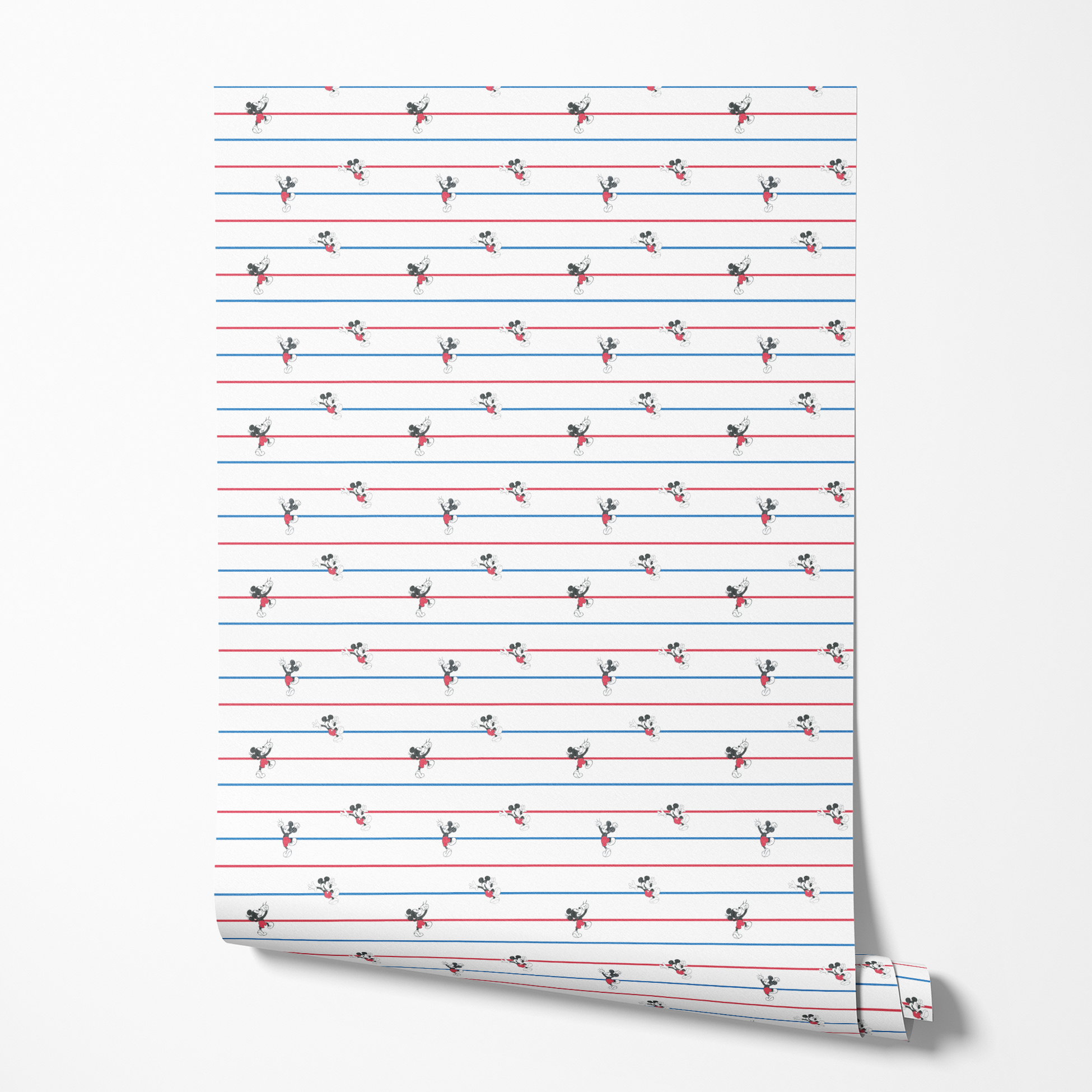 wallpaper roll mockup