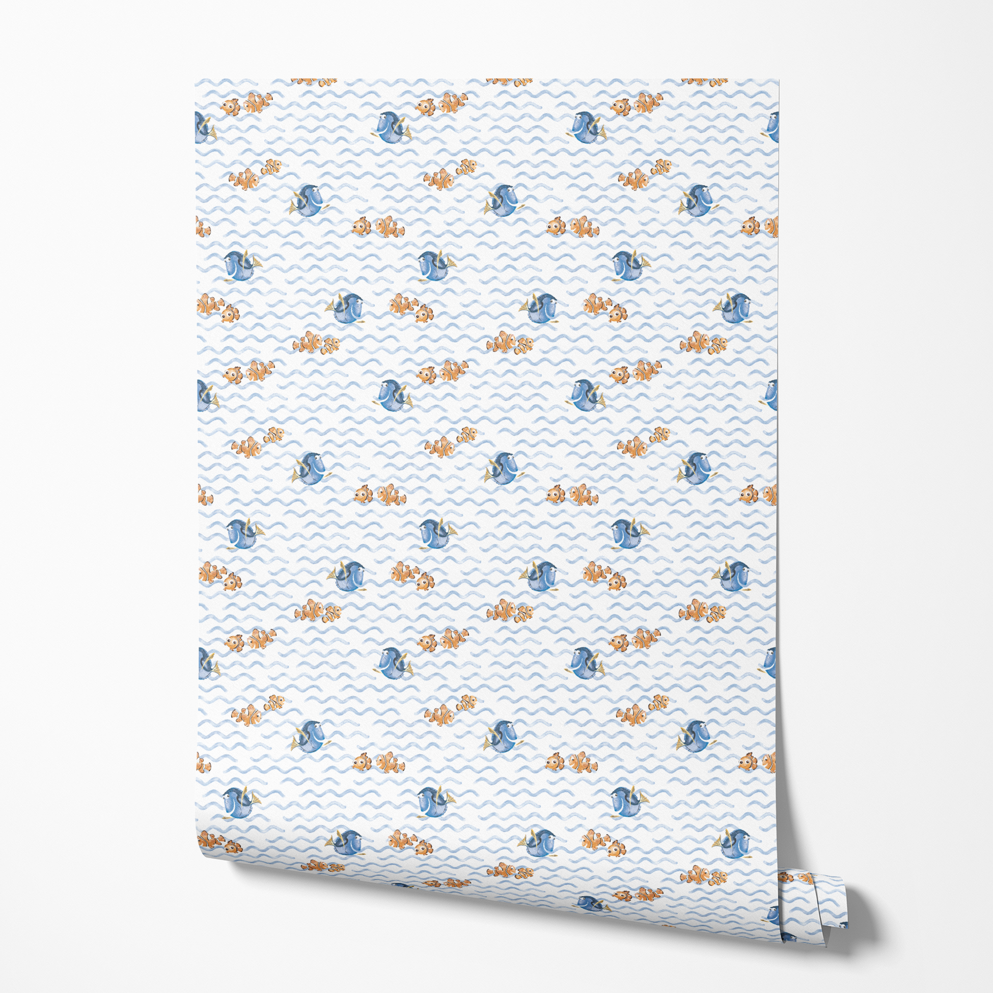 wallpaper roll mockup