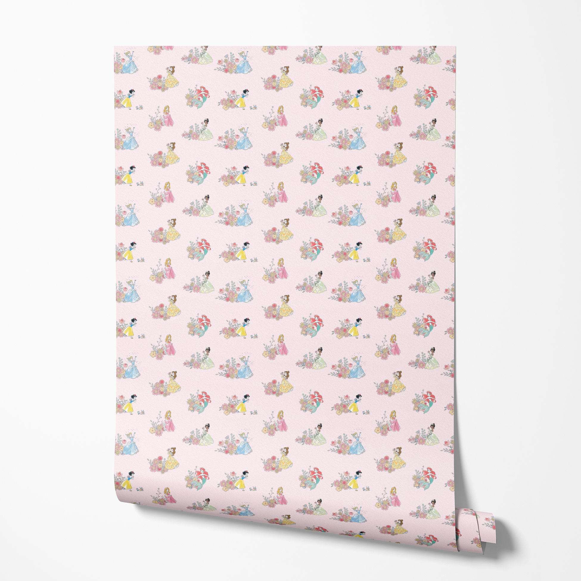 wallpaper roll mockup