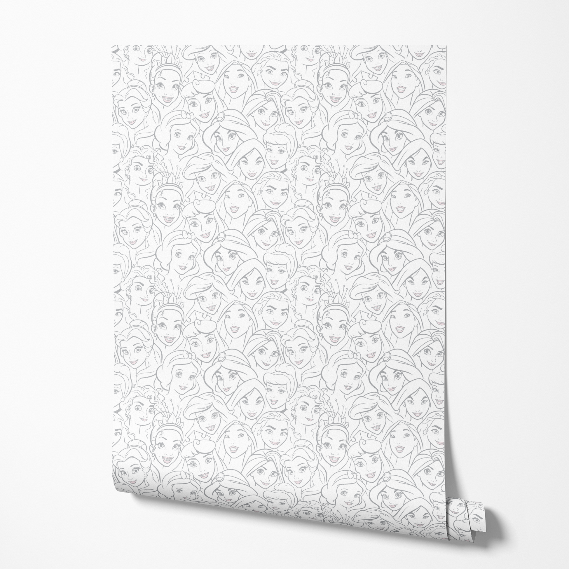 wallpaper roll mockup