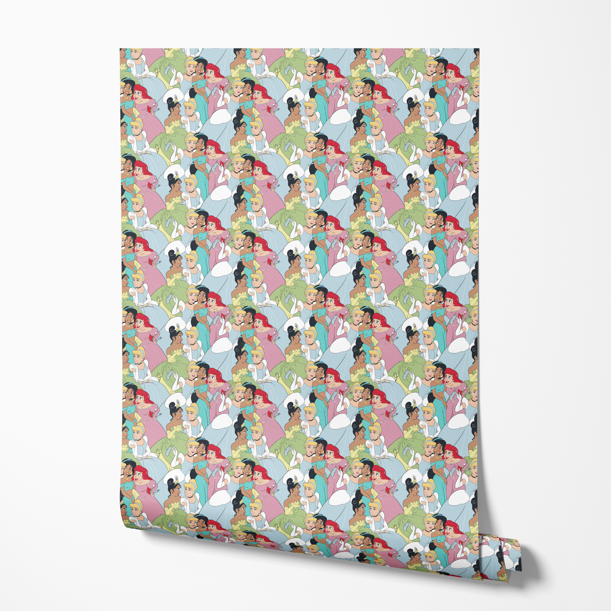 wallpaper roll mockup
