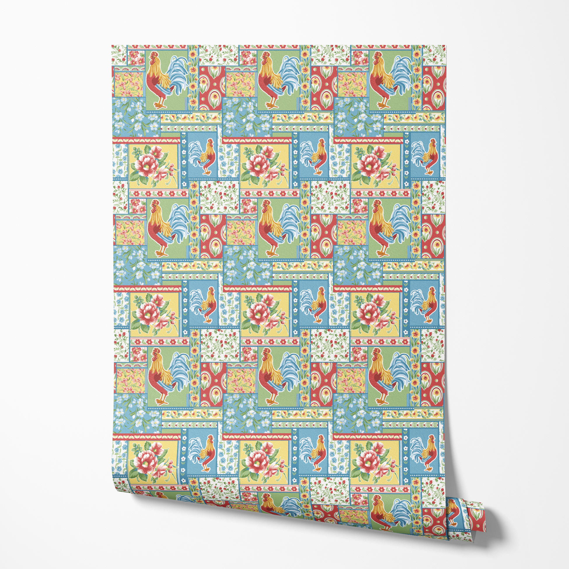 wallpaper roll mockup