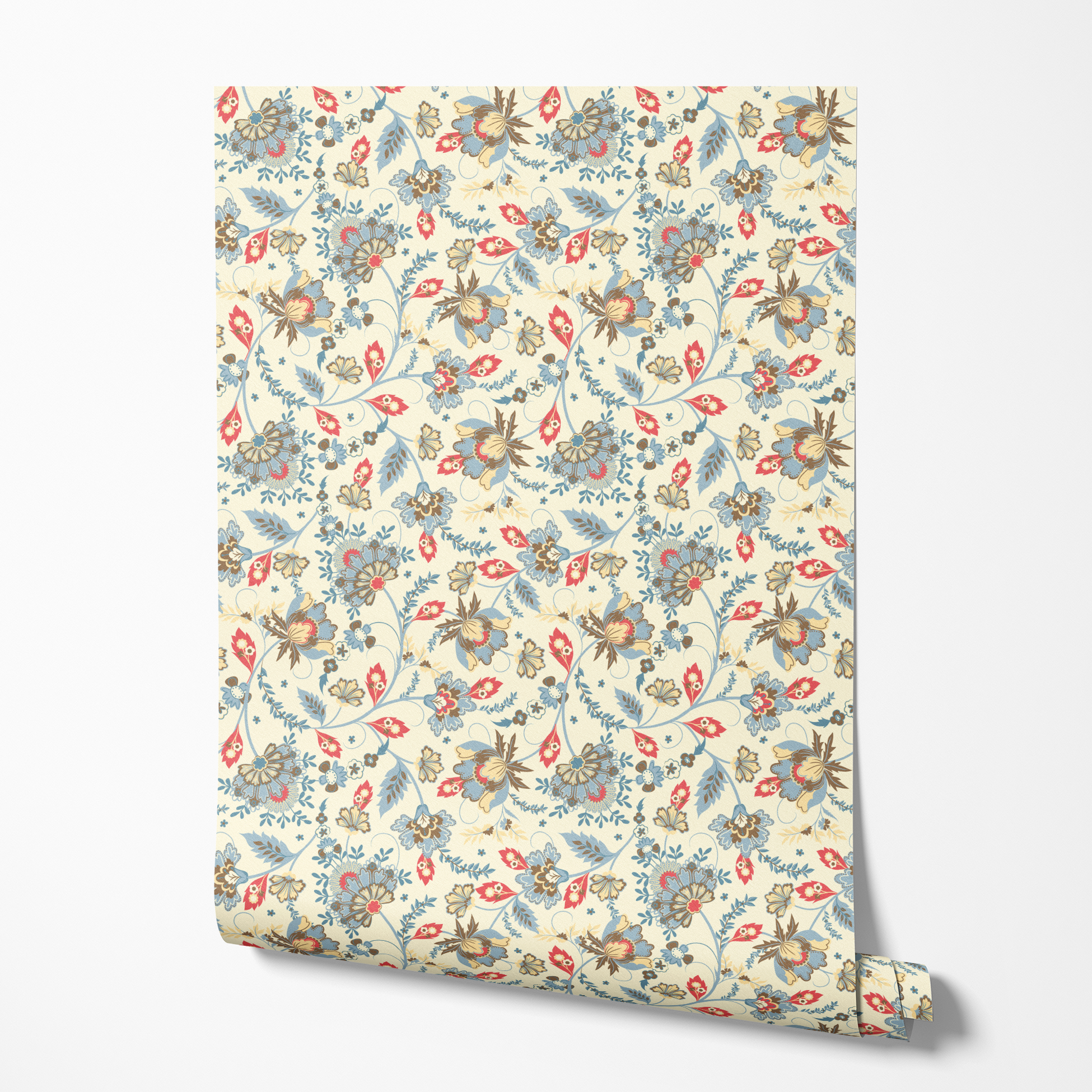 wallpaper roll mockup