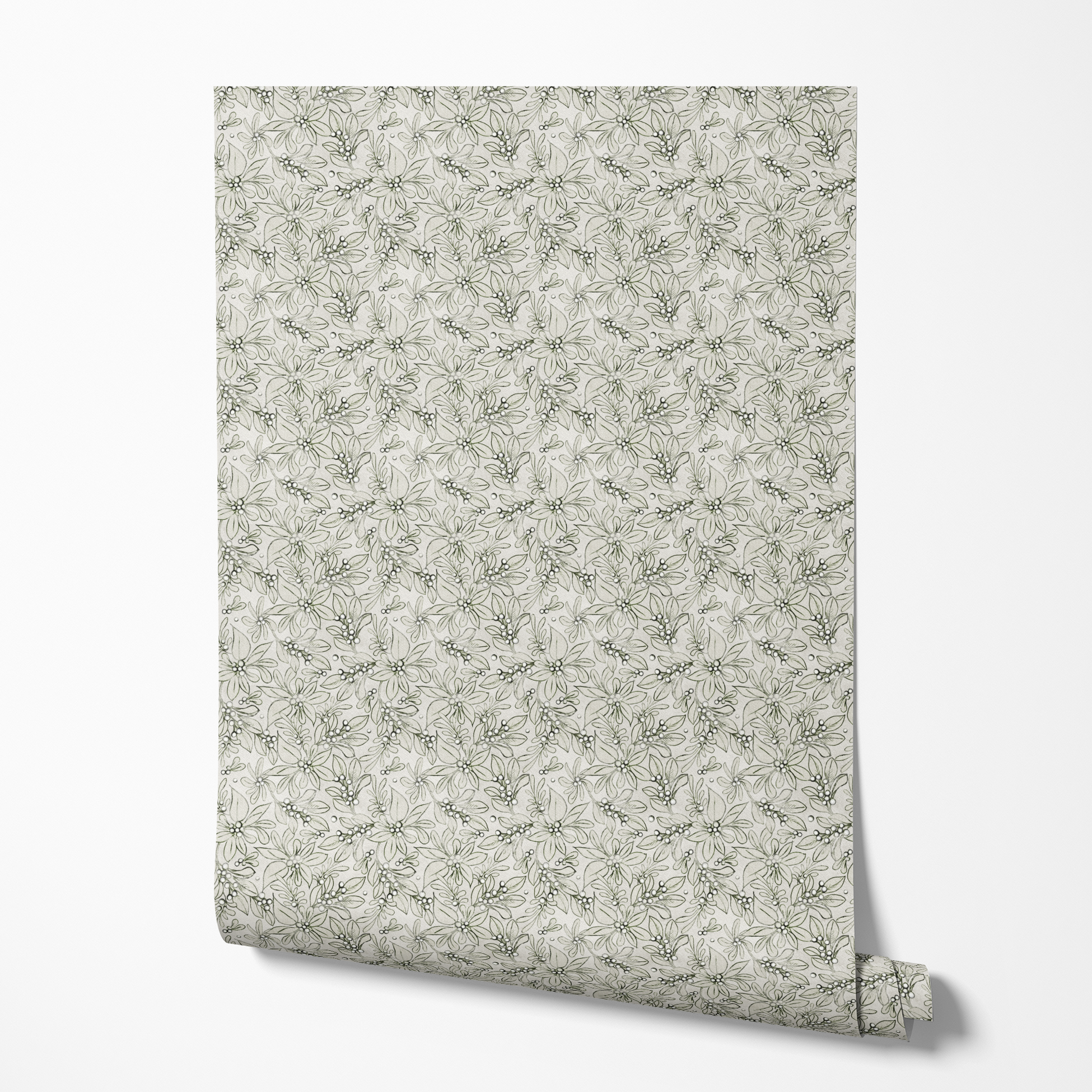 wallpaper roll mockup