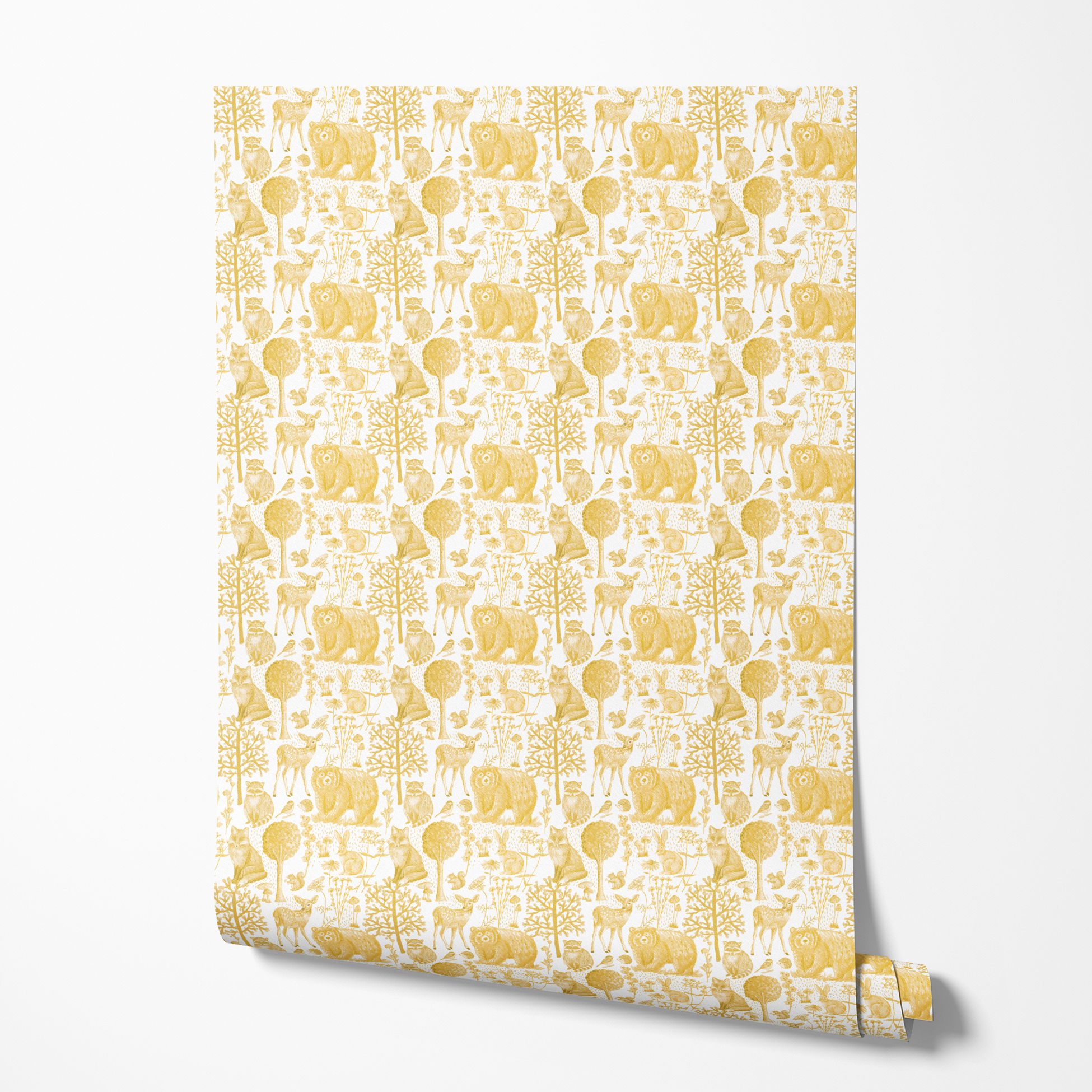 wallpaper roll mockup