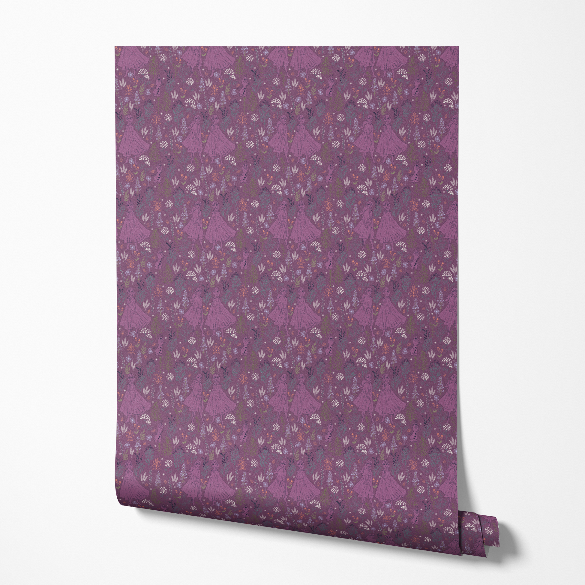 wallpaper roll mockup