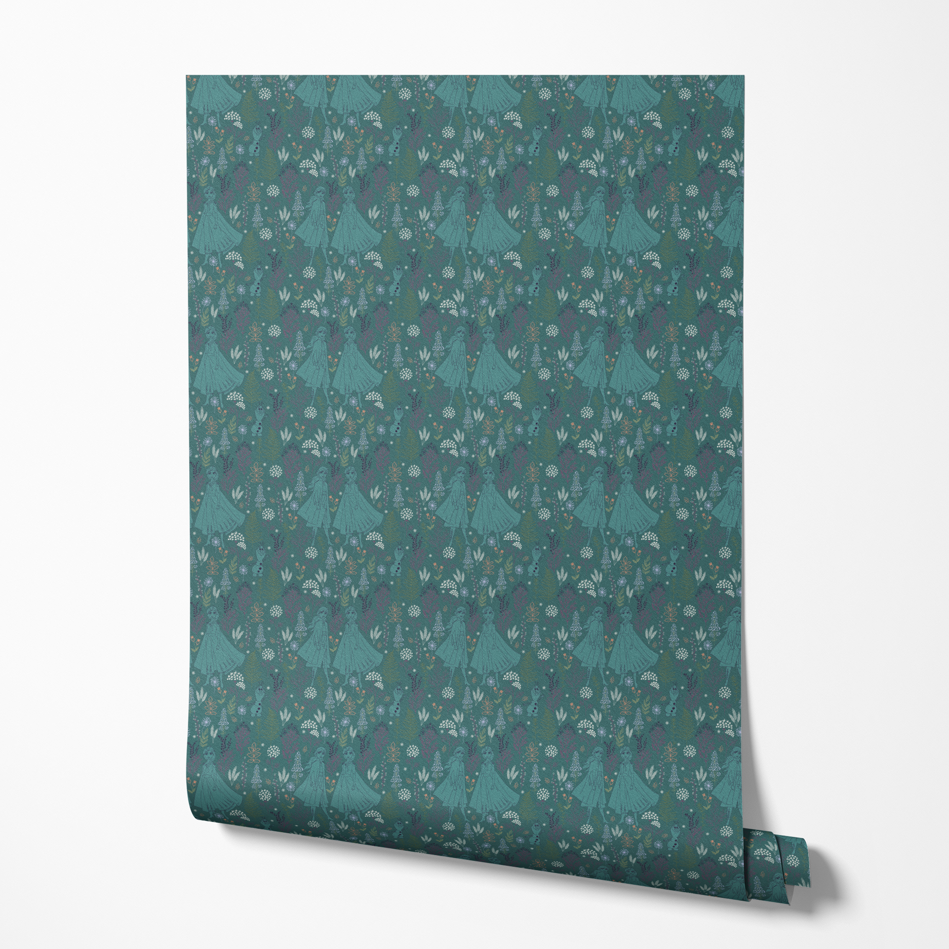 wallpaper roll mockup