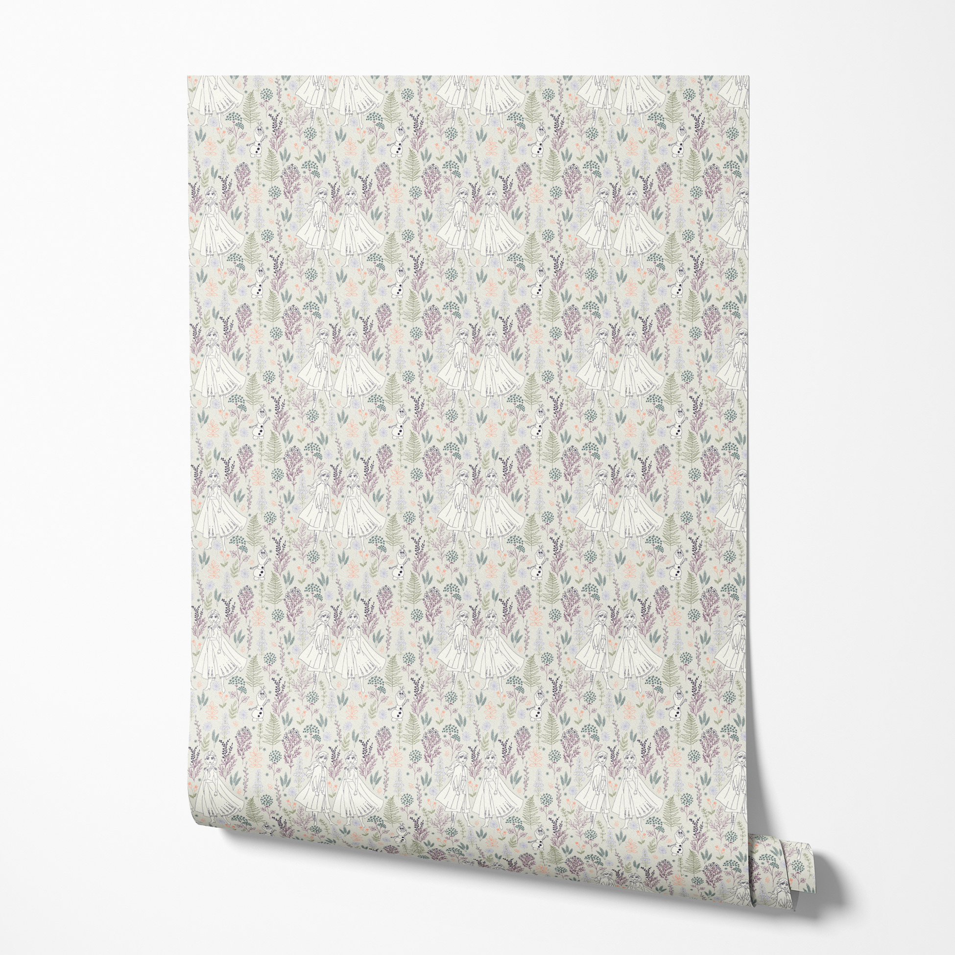wallpaper roll mockup