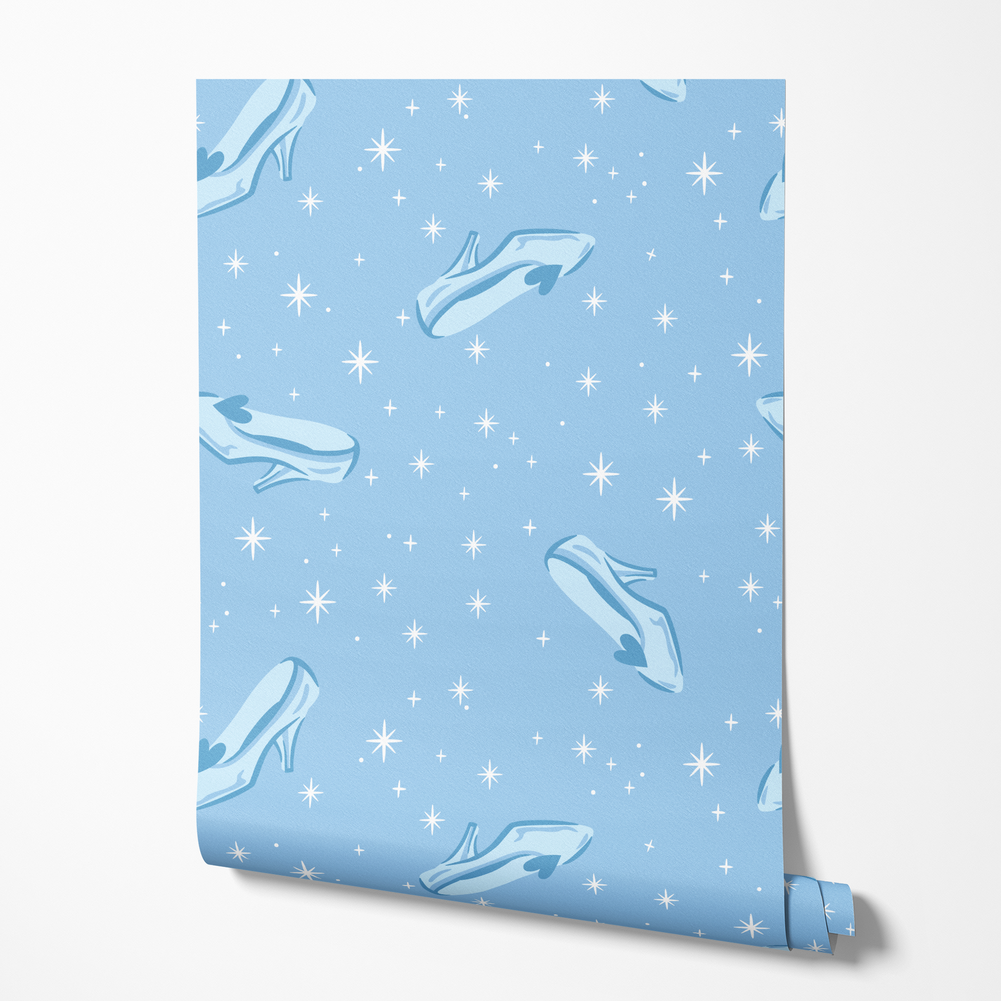 wallpaper roll mockup