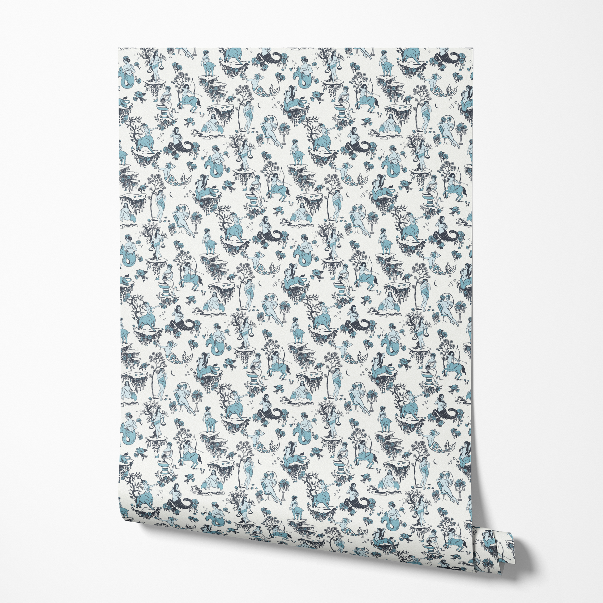 wallpaper roll mockup