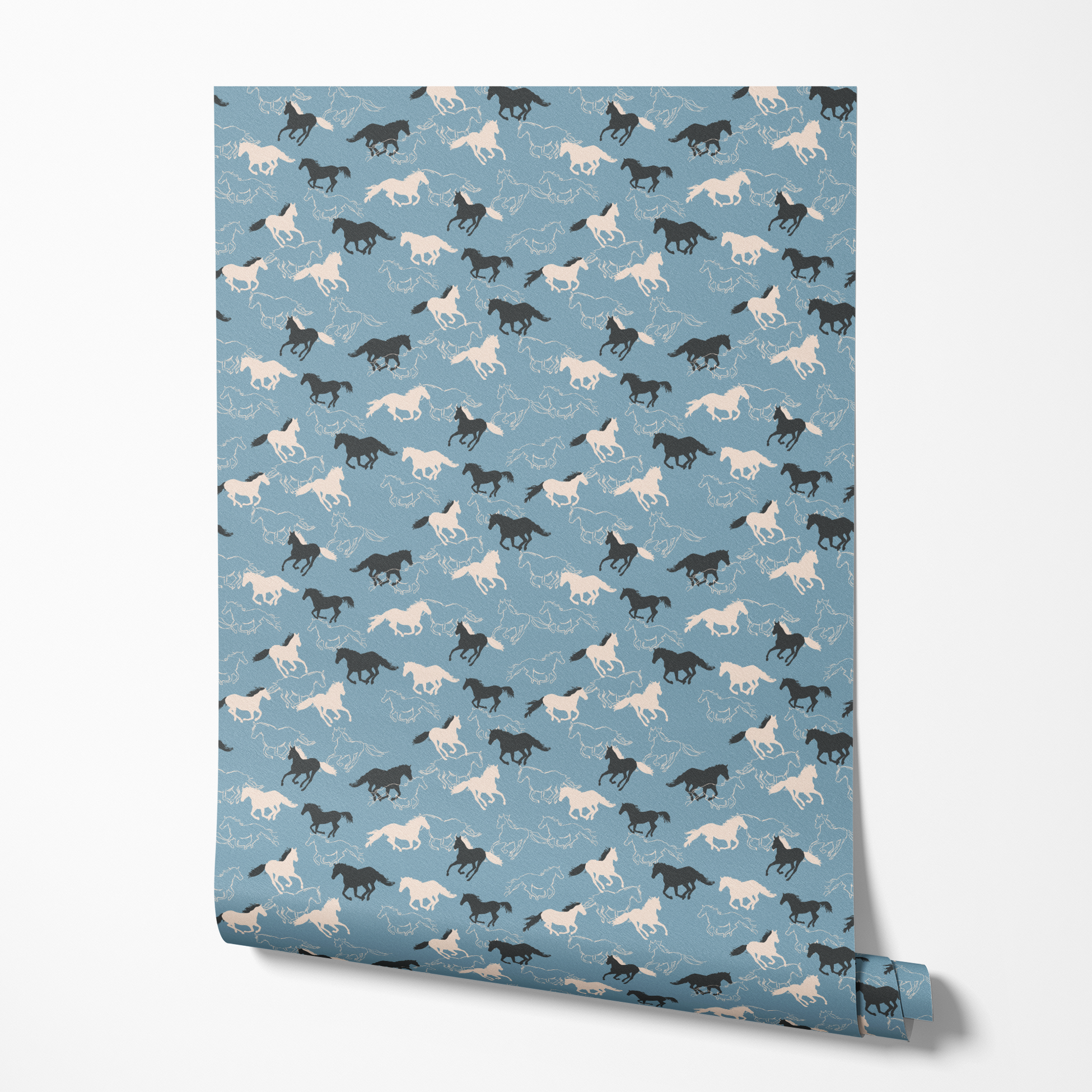 wallpaper roll mockup